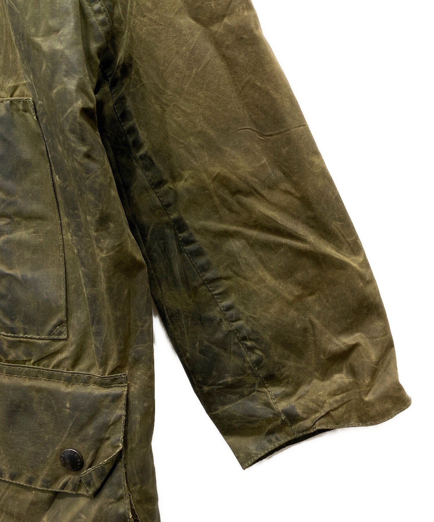 中古・古着通販】Barbour (バブアー) ボーダー オイルドジャケット