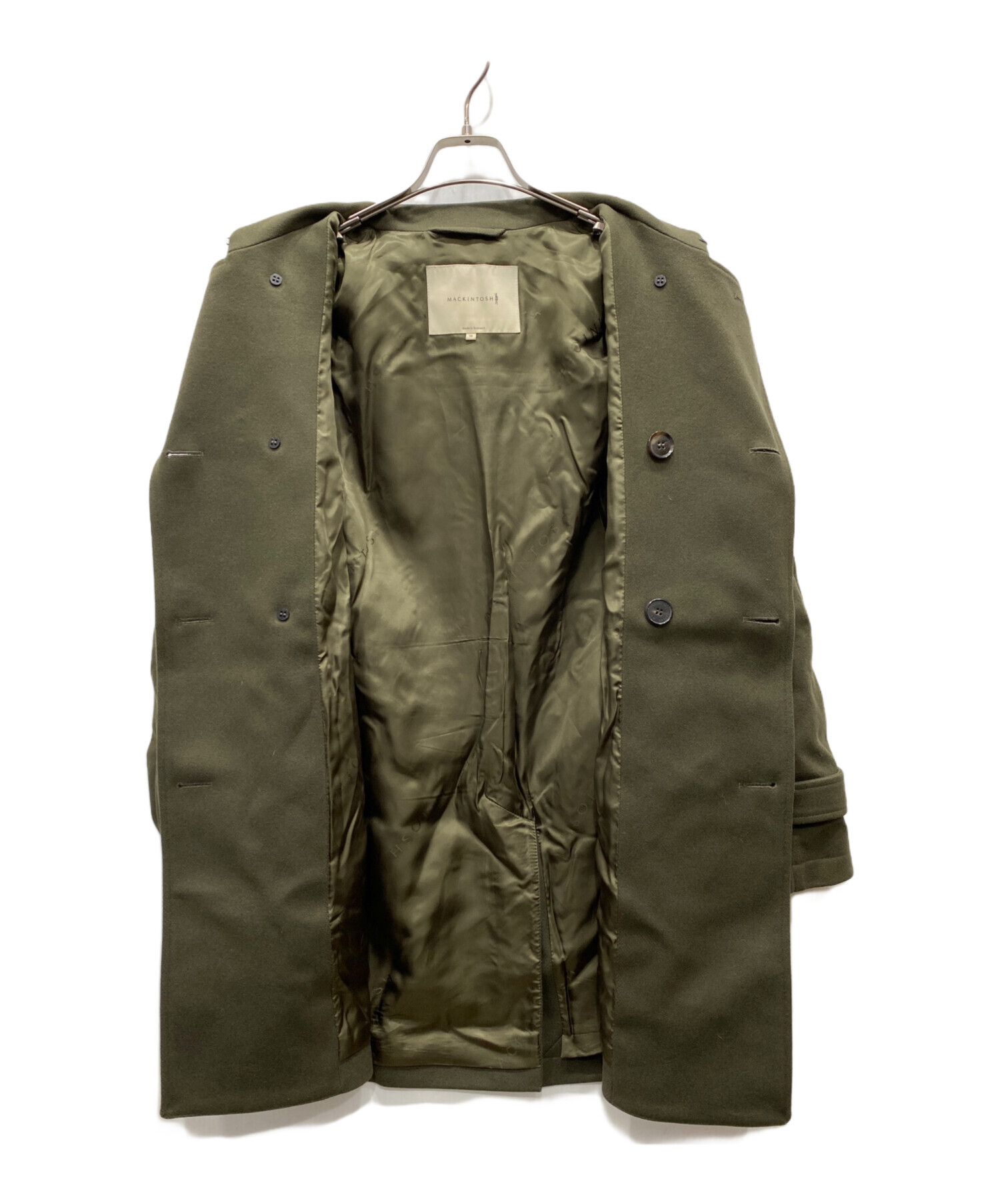 MACKINTOSH トレンチコート サイズ38 オリーブ 中古・古着通販】MACKINTOSH (マッキントッシュ) ウール トレンチ