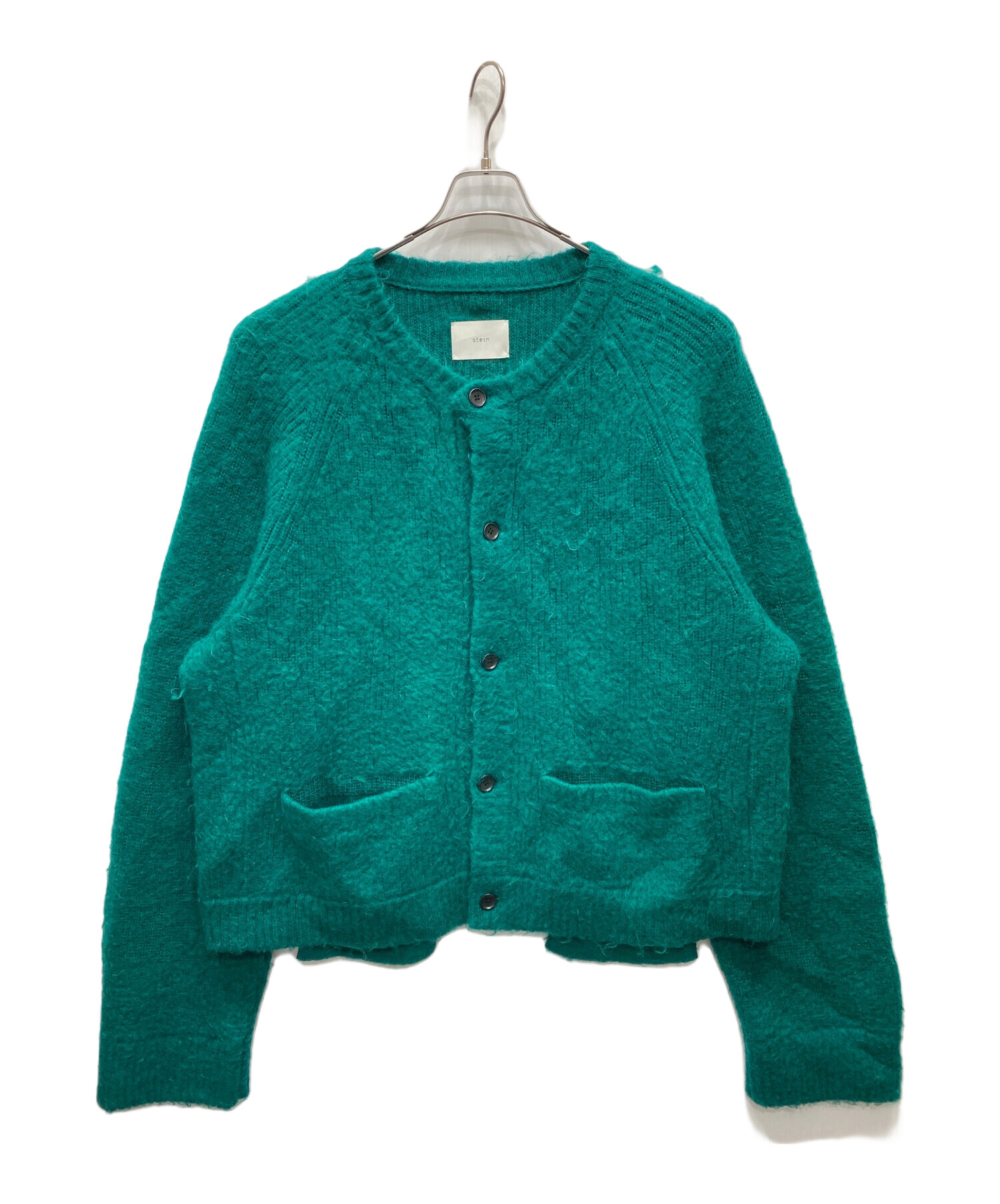 Stein SUPER KID MOHAIR CARDIGAN Brick stein SUPER KID MOHAIR CARDIGAN