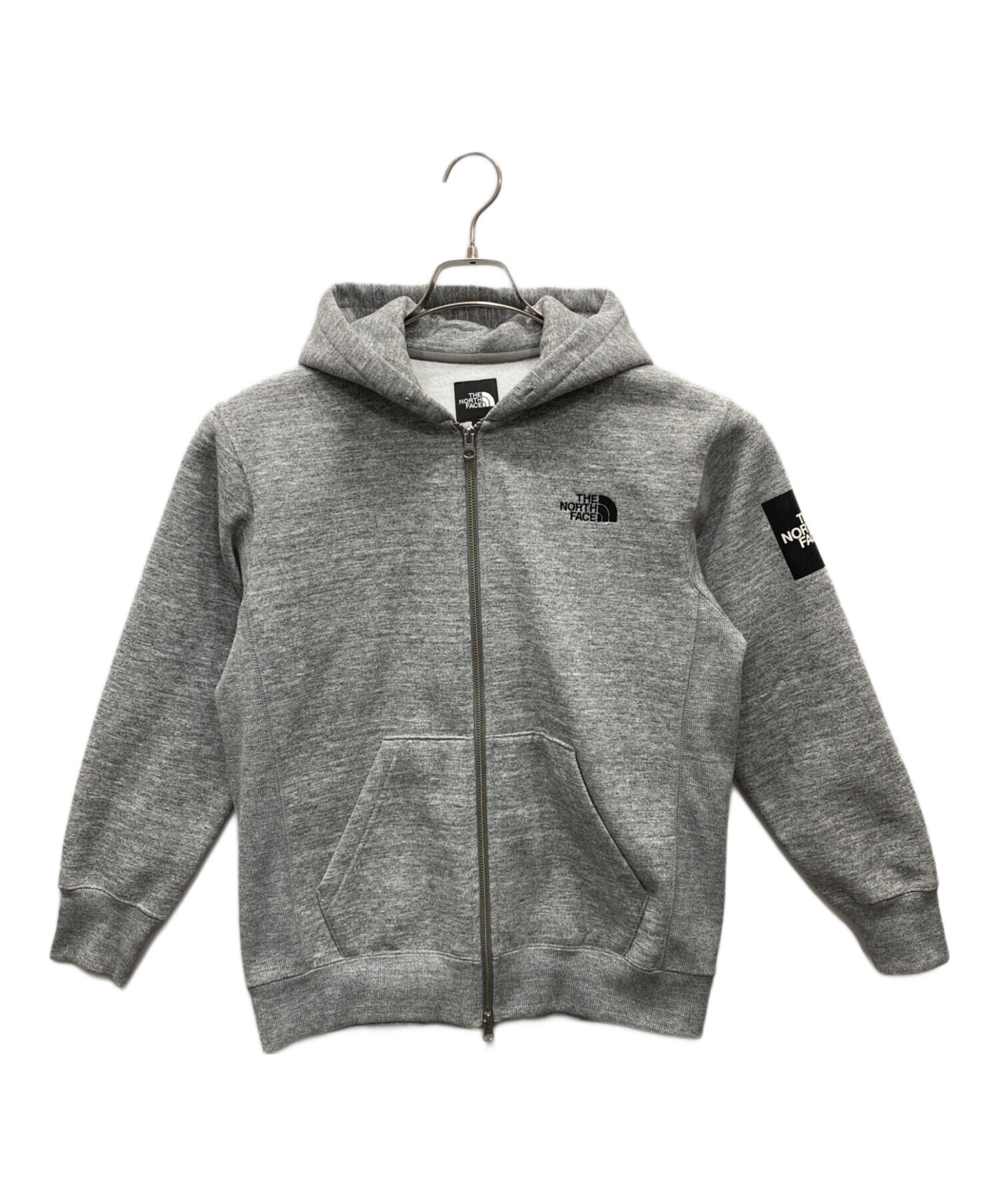 THE NORTH FACE グレー フルジップパーカー M ノースフェイス ビック