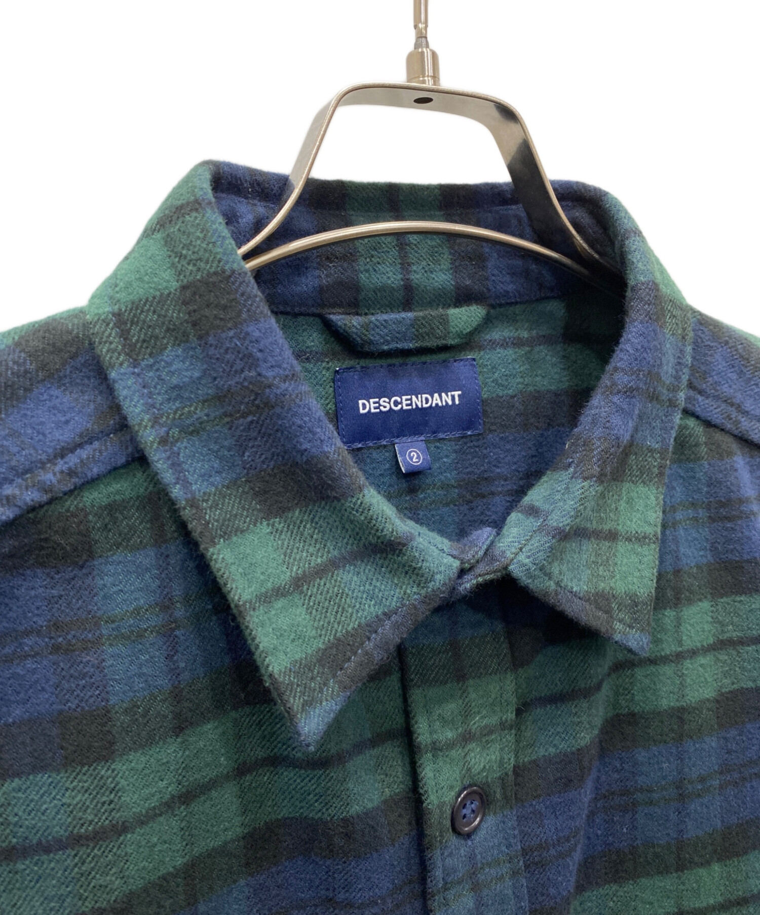 descendant ディセンダント CPOC PLAID LS SHIRT DESCENDANT / CPOC