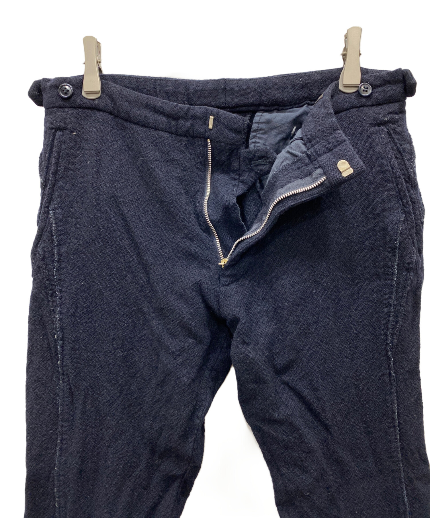 COMME des GARÇONS HOMME PLUS ウール後染めパンツ COMME des GARCONS HOMME PLUS コムデギャルソンオムプリュス