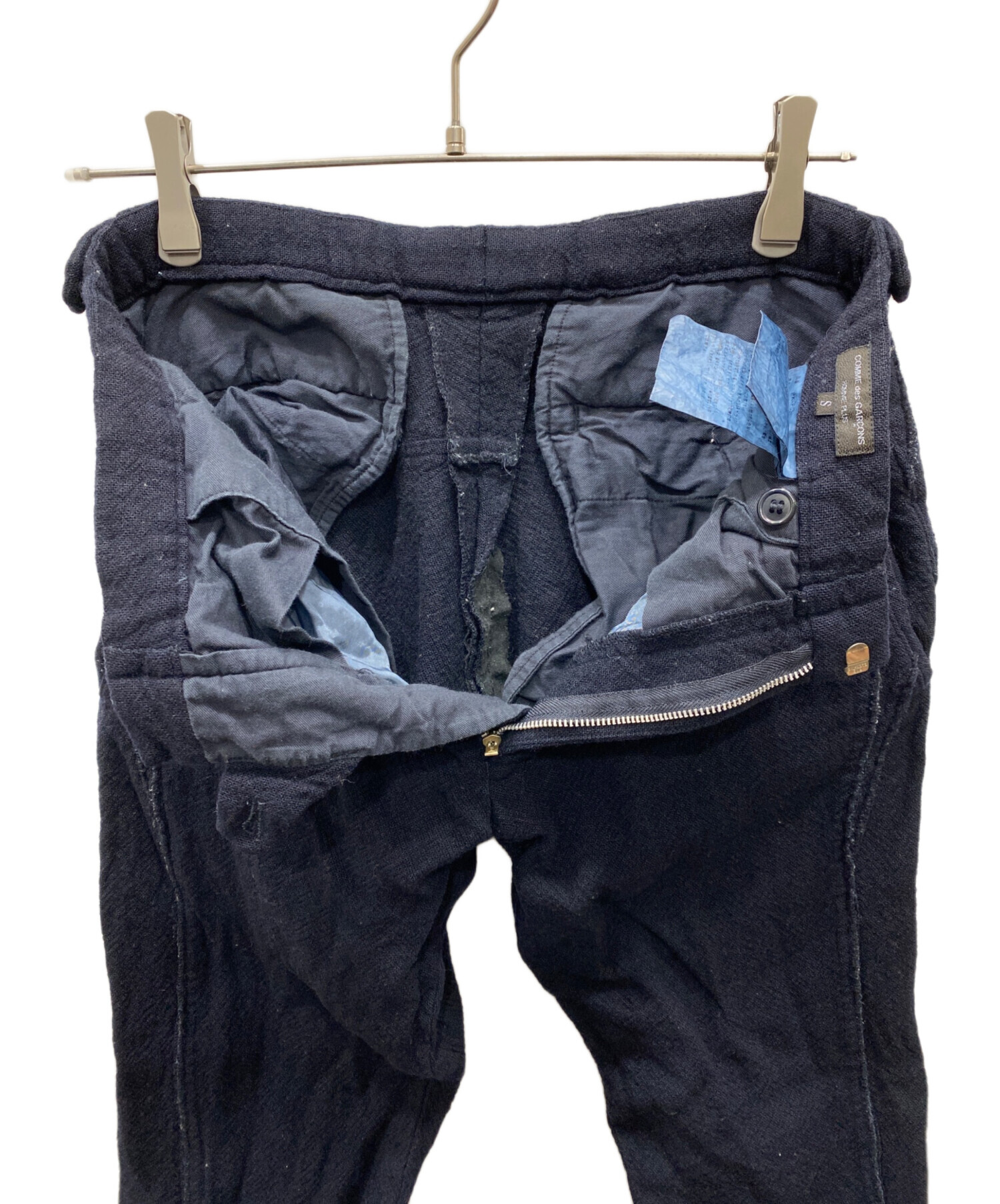 COMME des GARÇONS HOMME PLUS ウール後染めパンツ COMME des GARCONS HOMME PLUS コムデギャルソンオムプリュス