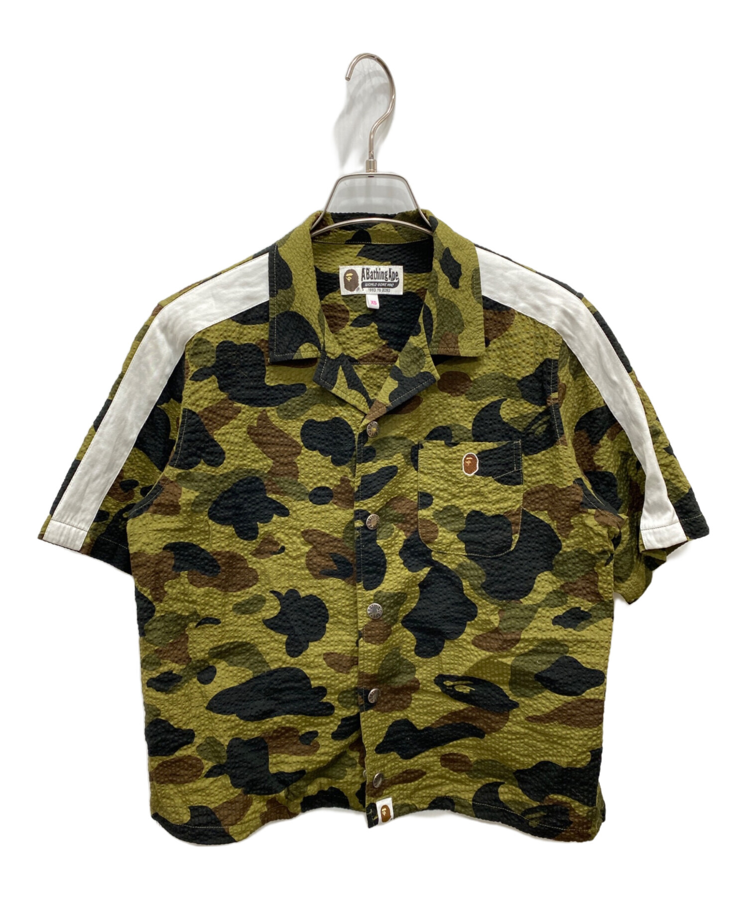 中古・古着通販】A BATHING APE (アベイシングエイプ) 半袖シャツ 