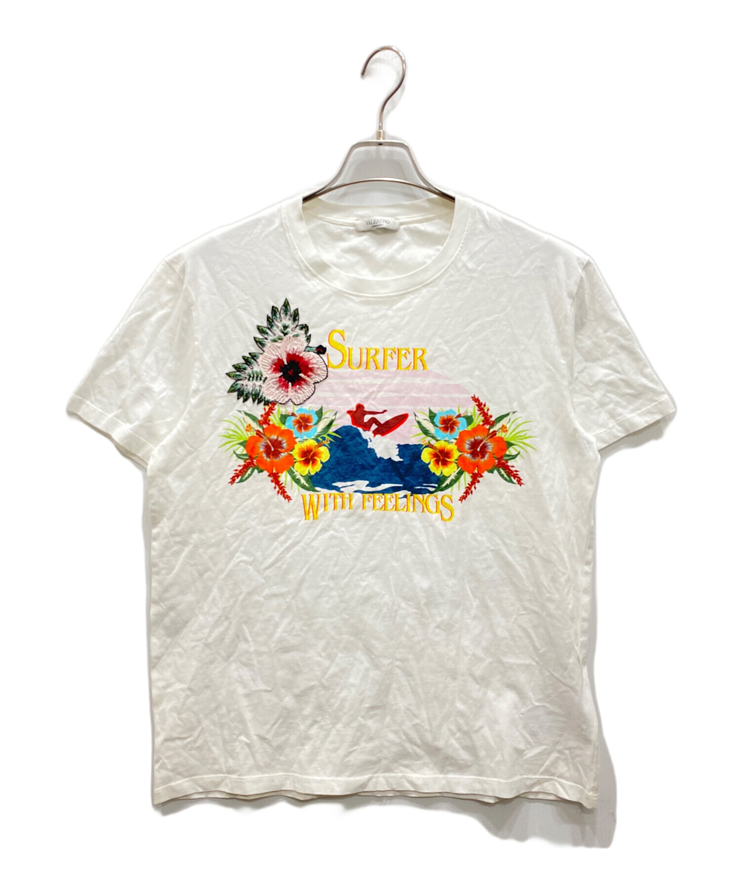 中古・古着通販】VALENTINO (ヴァレンティノ) SURFER TEE ホワイト 