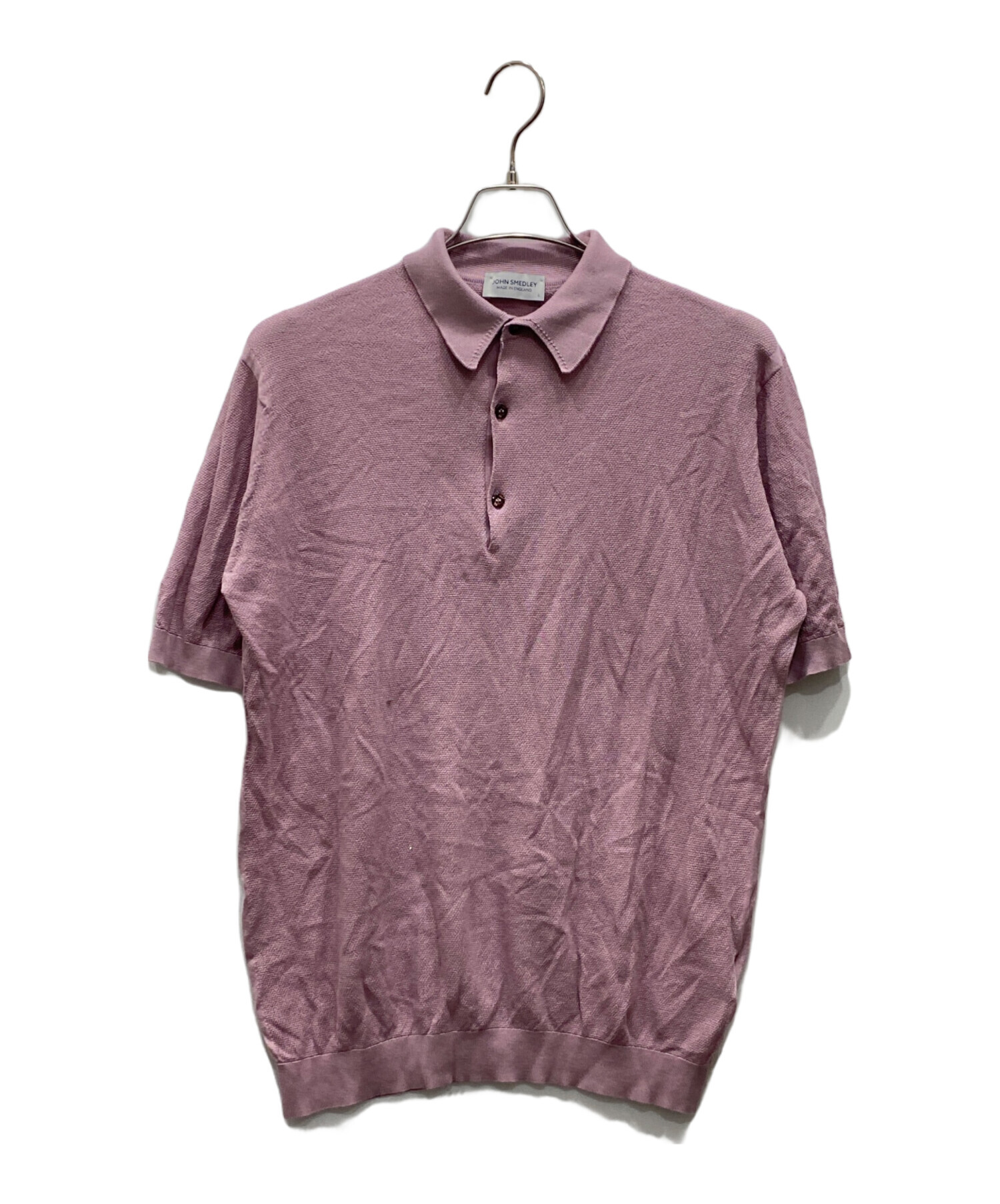 中古・古着通販】JOHN SMEDLEY (ジョンスメドレー) ニットポロシャツ 