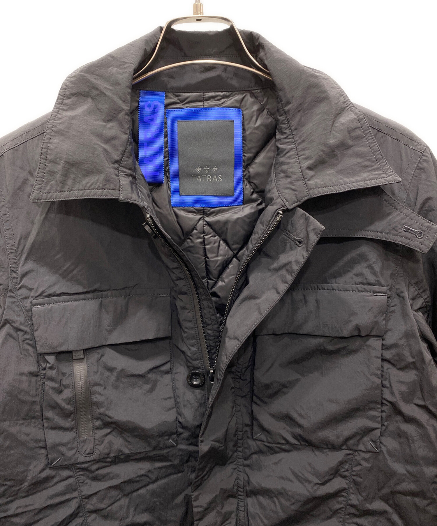中古・古着通販】TATRAS (タトラス) ダウンジャケット ブラック サイズ
