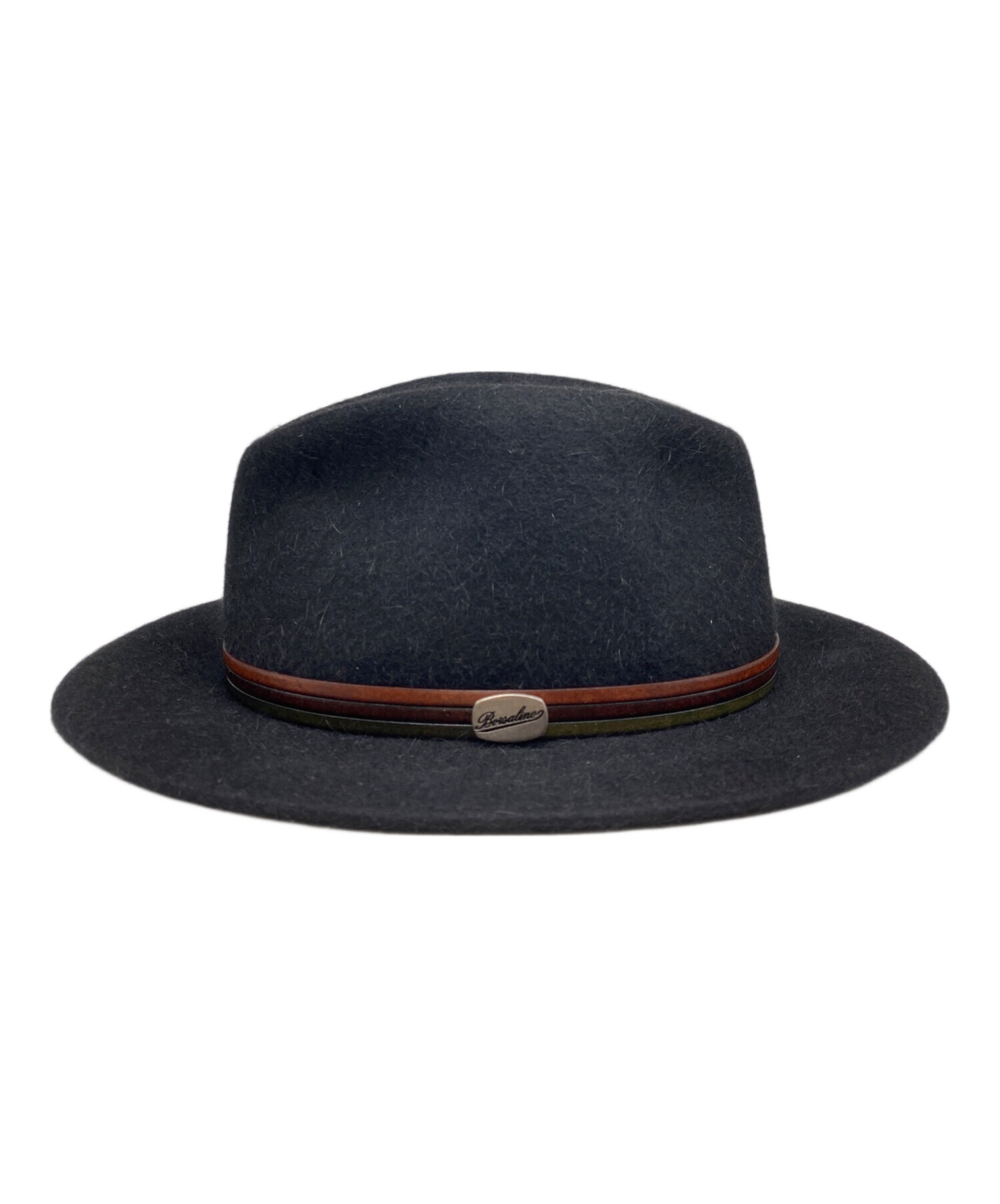 中古・古着通販】BORSALINO (ボルサリーノ) 中折れハット ブラック