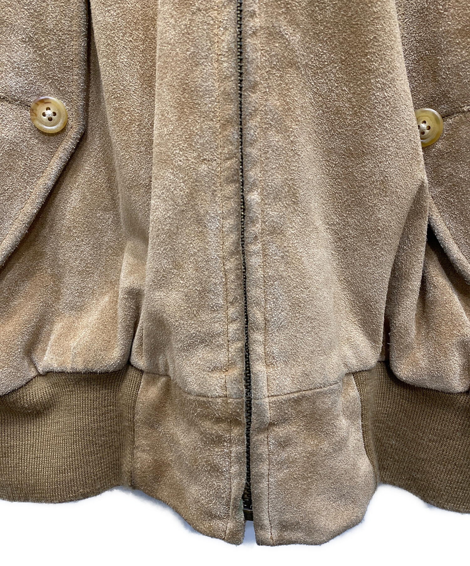 X*r様 polo by ralph lauren スウェードスイングトップ 90's Polo Ralph Lauren Suede Swing Top L / ポロ・ラルフローレン