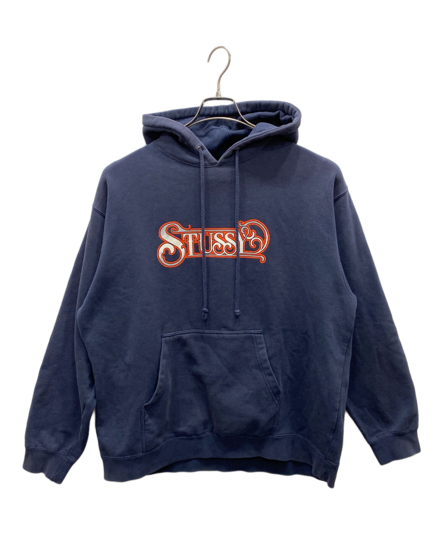 中古・古着通販】stussy (ステューシー) ロゴプリントパーカー