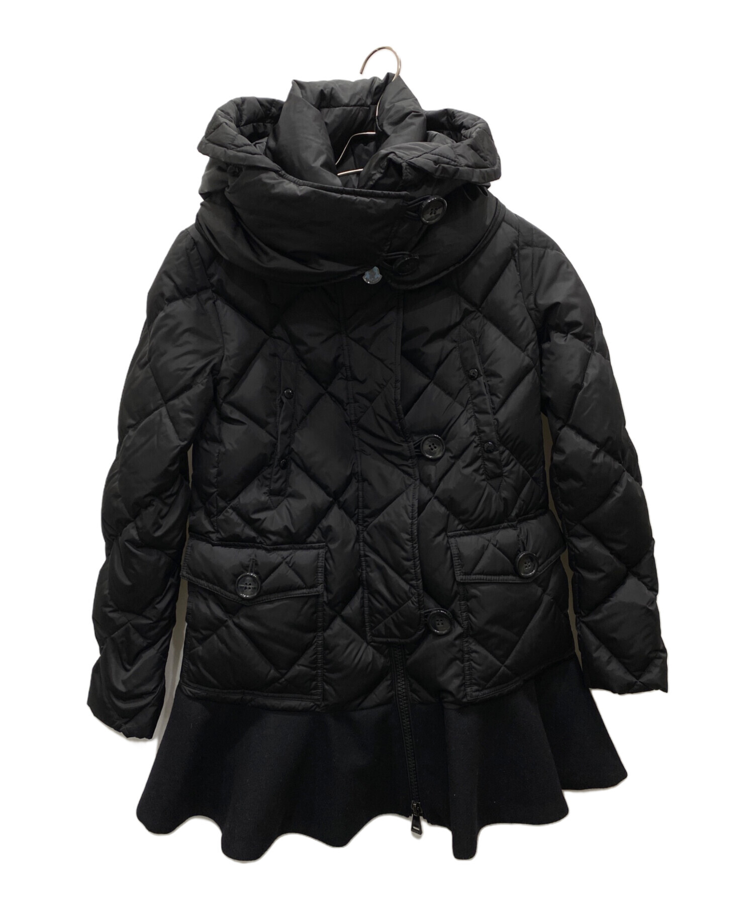 モンクレール MONCLER VAULOGE ヴォロージュ 裾フリル サイズ1 JPタグ モンクレール MONCLER VAULOGE ヴォロージュ 裾フリル ダウン