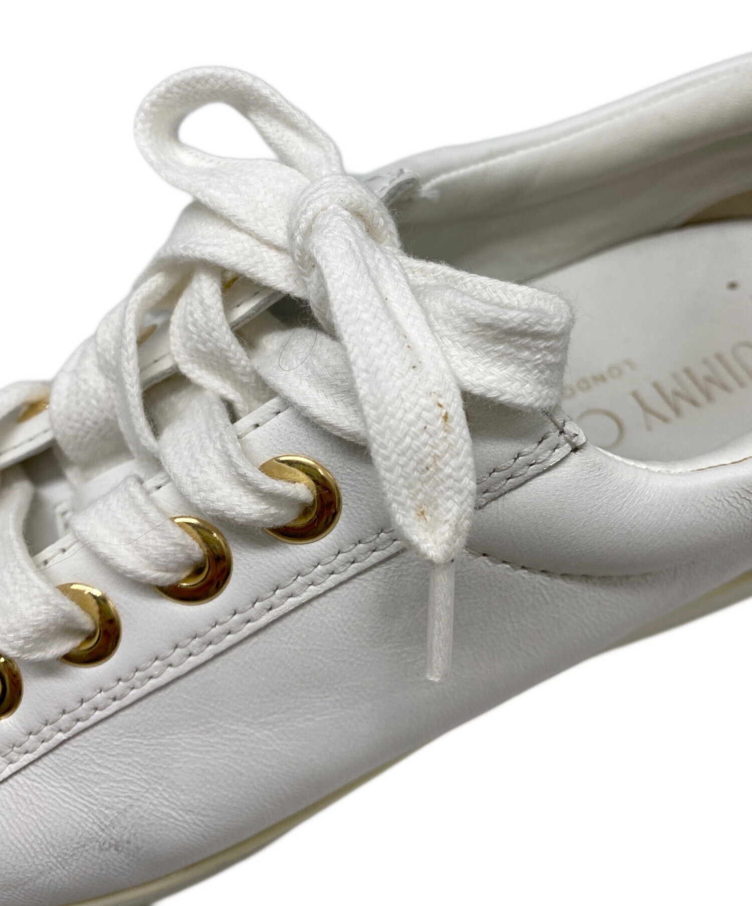 中古・古着通販】JIMMY CHOO (ジミーチュウ) スタースタッズスニーカー