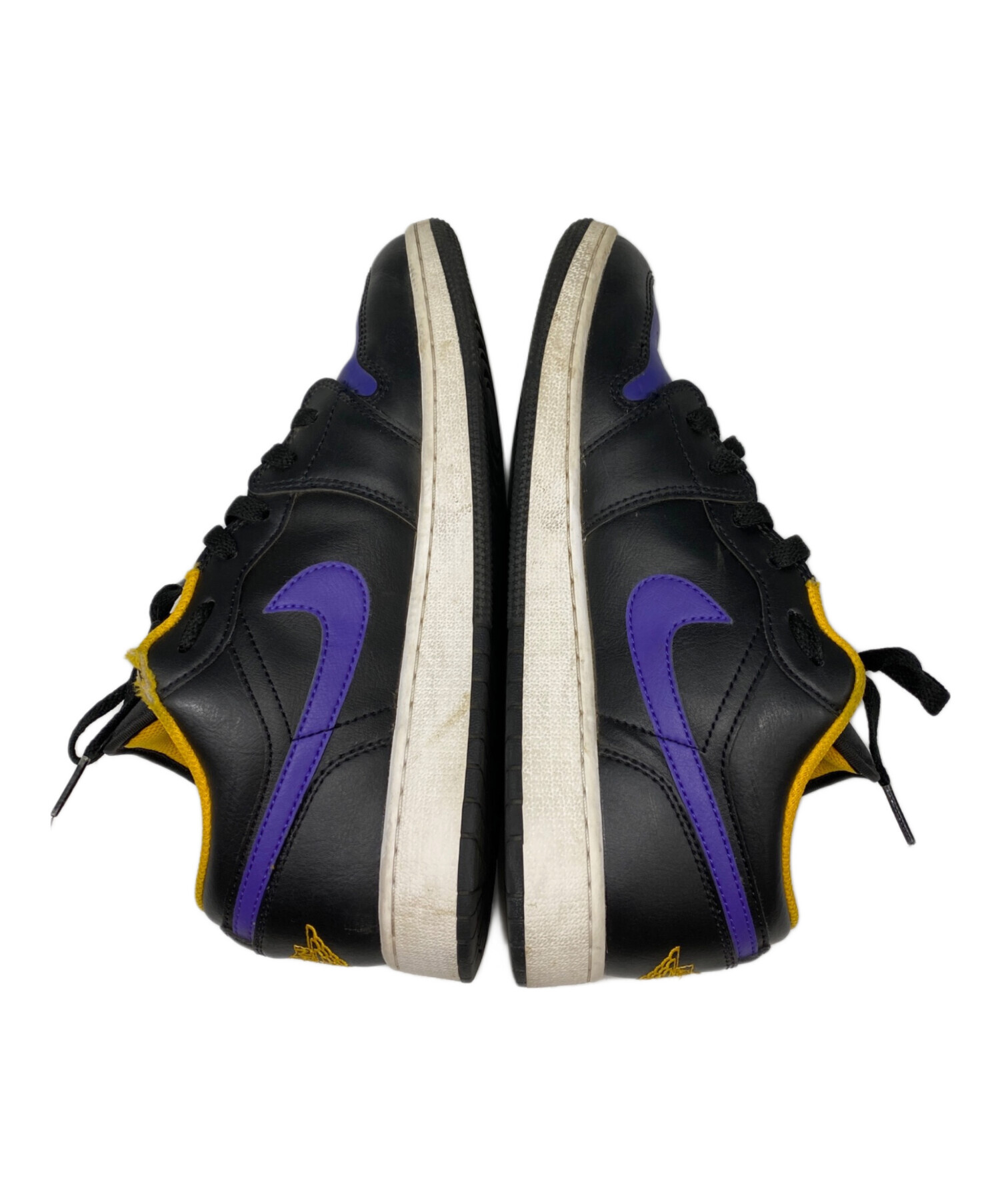 中古・古着通販】NIKE (ナイキ) AIR JORDAN 1 LOW GS パープル サイズ 