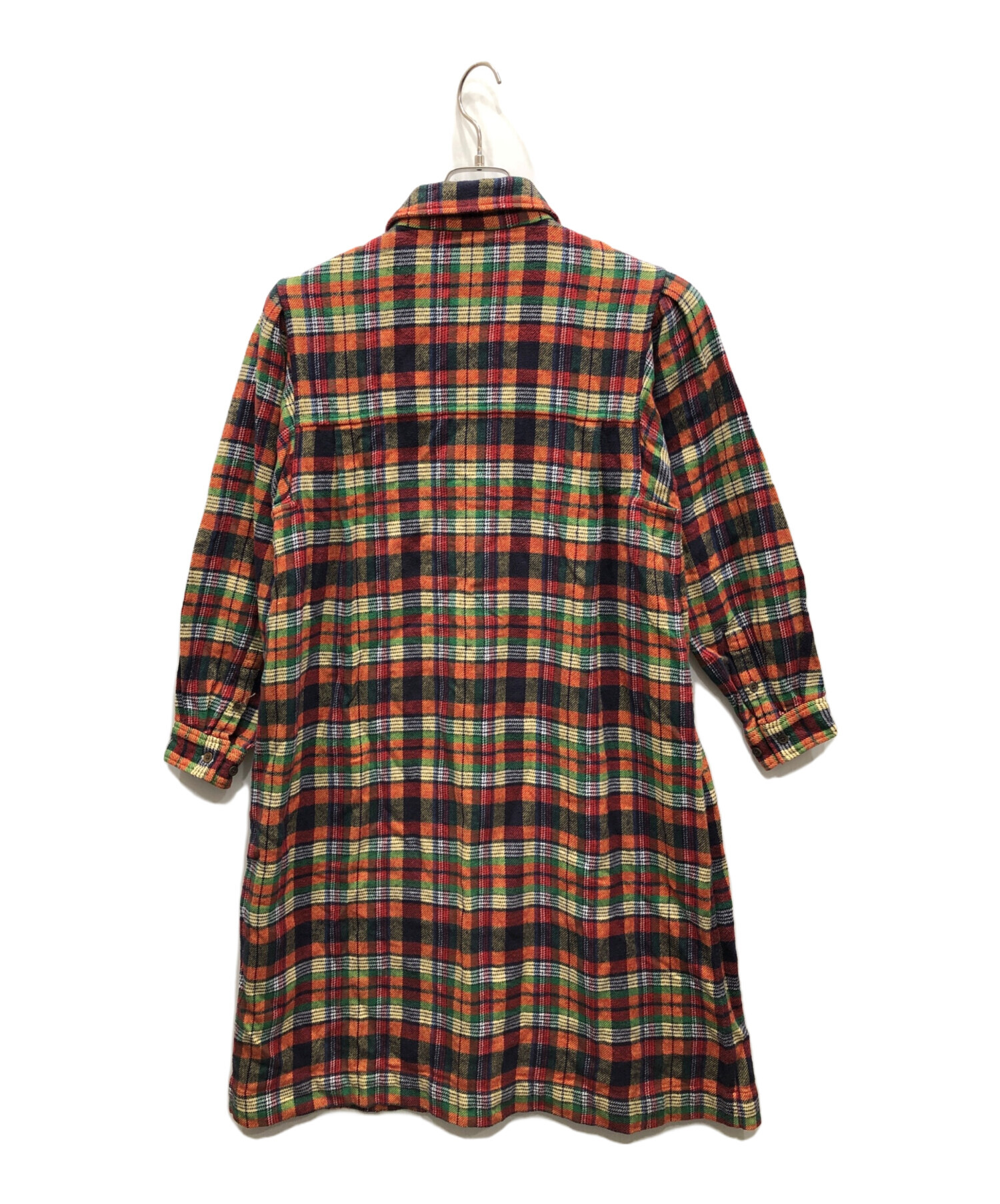 45rpm ワンピース 中古・古着通販】45rpm (45アールピーエム) シャツワンピース オレンジ