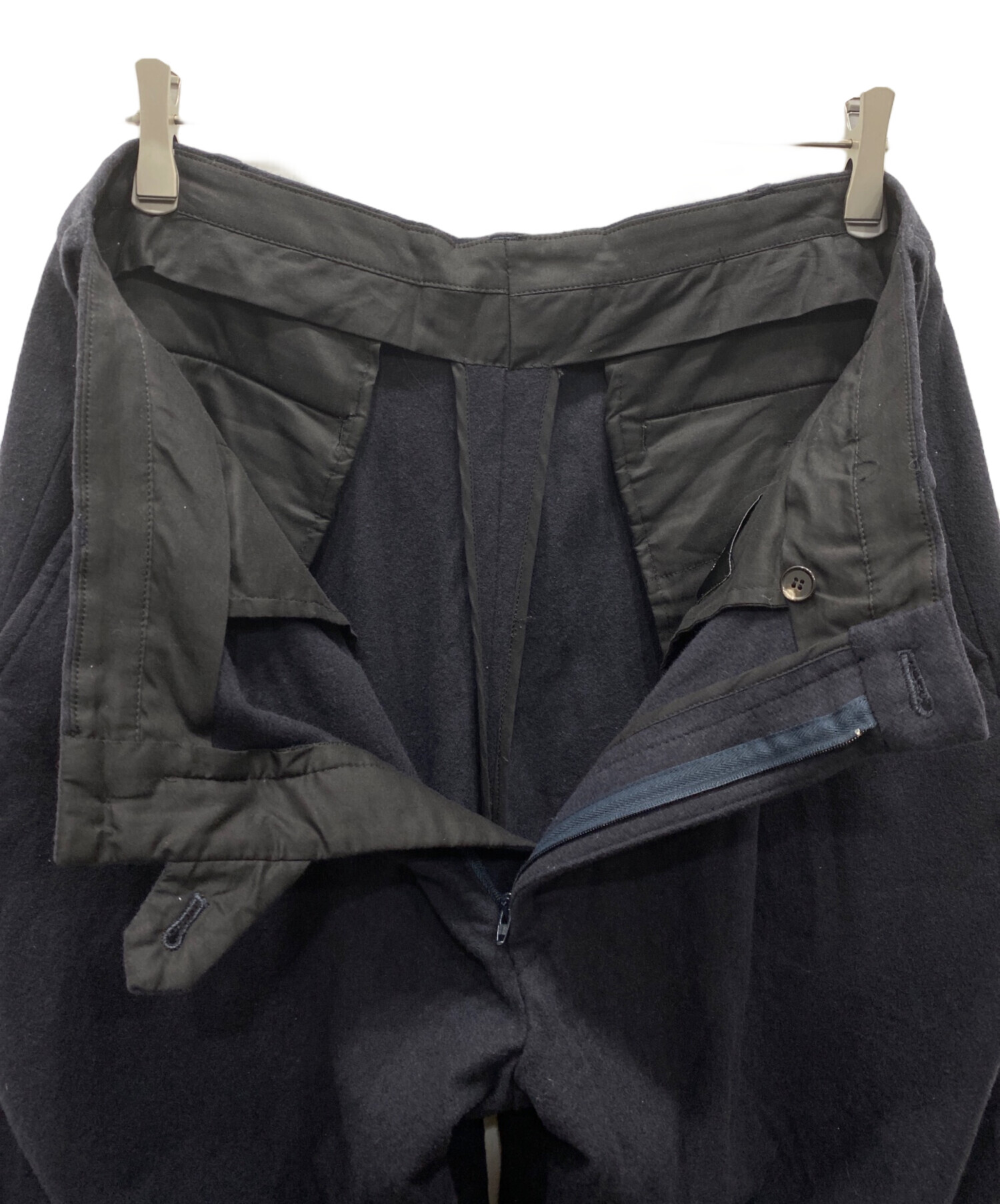 中古・古着通販】UNUSED (アンユーズド) ウールカシミヤスラックス