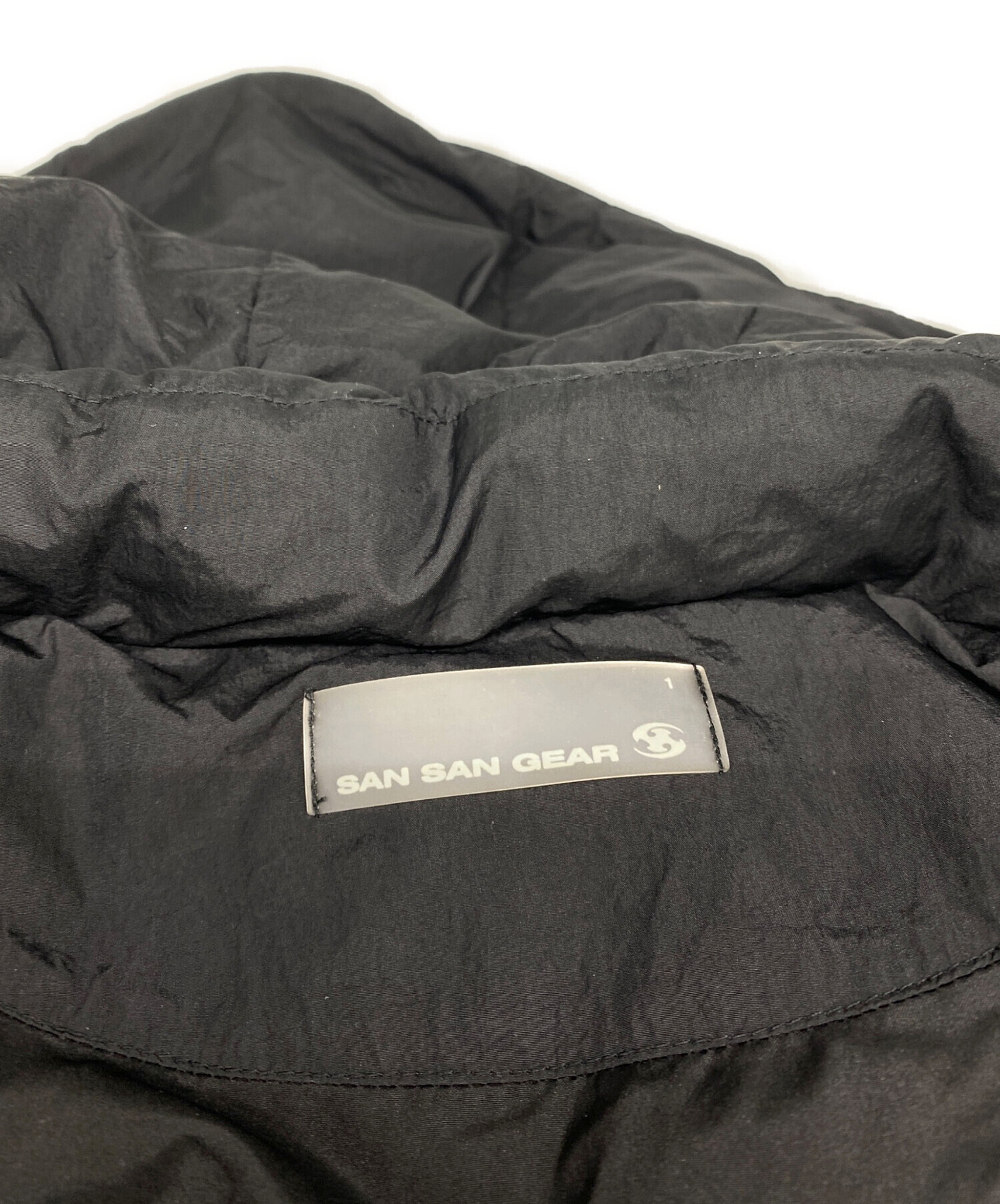中古・古着通販】san san gear (サンサンギア) TAPED PUFFER JACKET