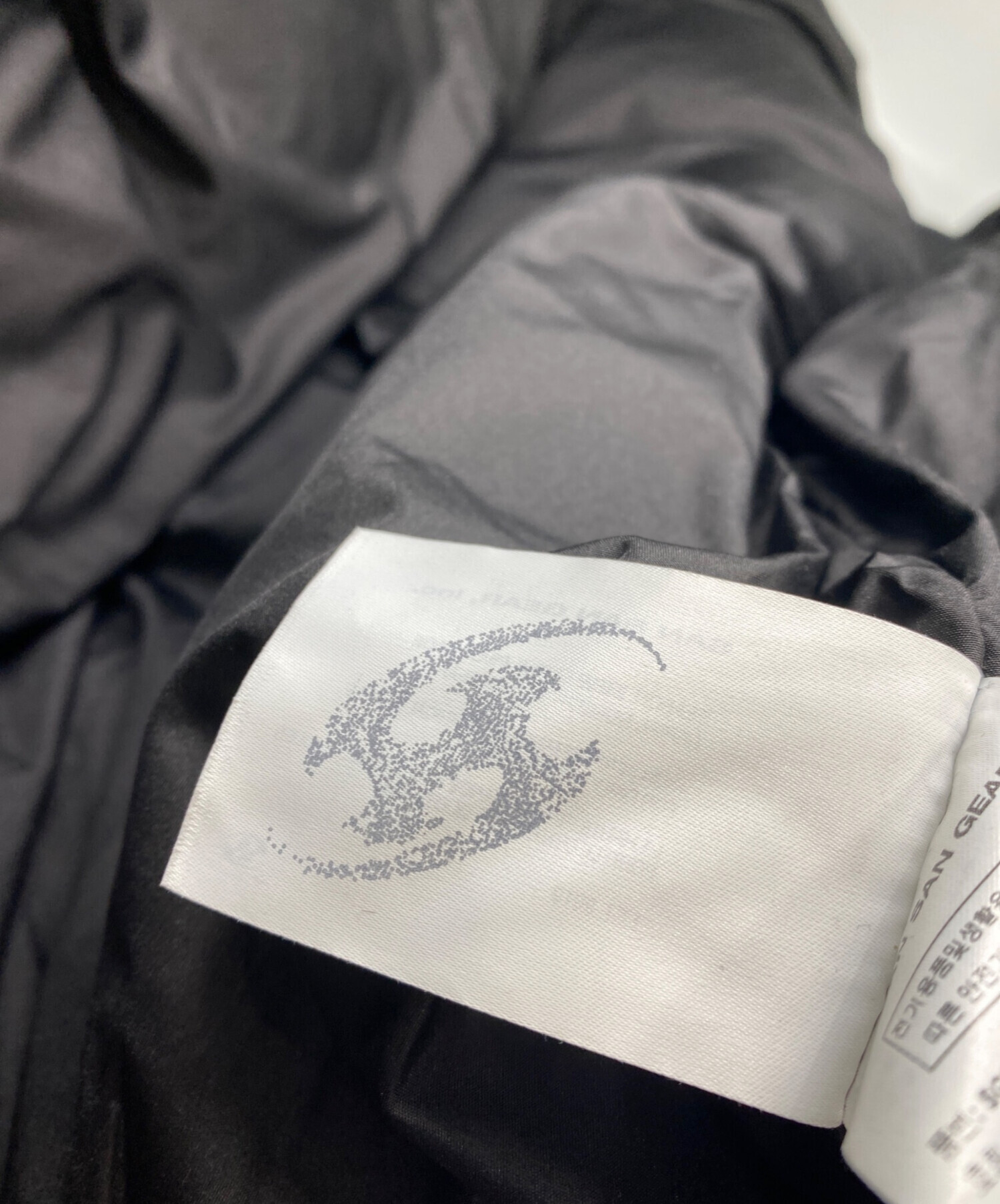 中古・古着通販】san san gear (サンサンギア) TAPED PUFFER JACKET
