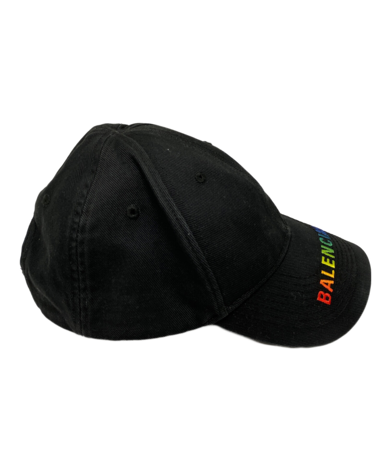 中古・古着通販】BALENCIAGA (バレンシアガ) レインボーロゴキャップ 
