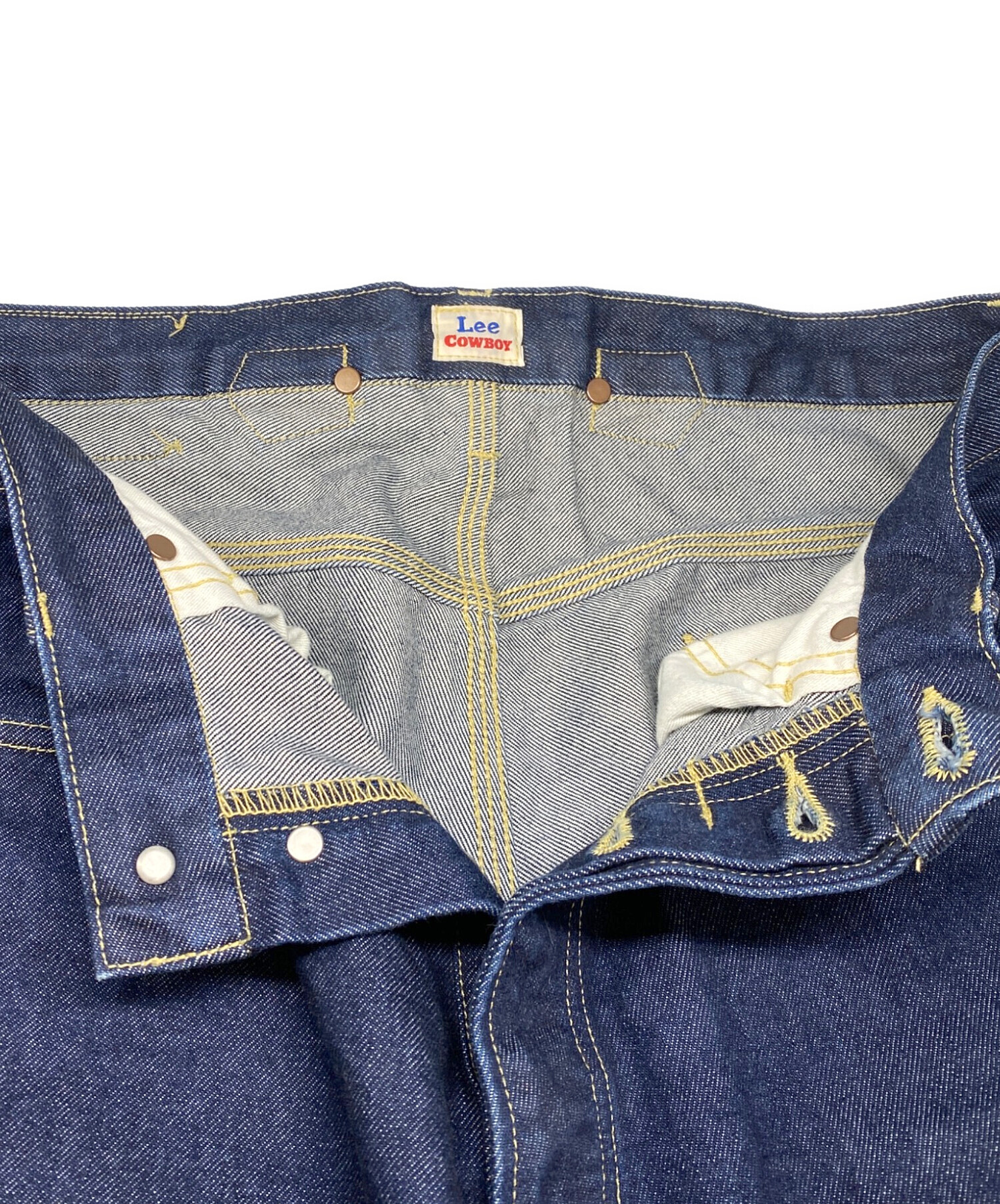 中古・古着通販】LEE (リー) デニムパンツ インディゴ サイズ:L