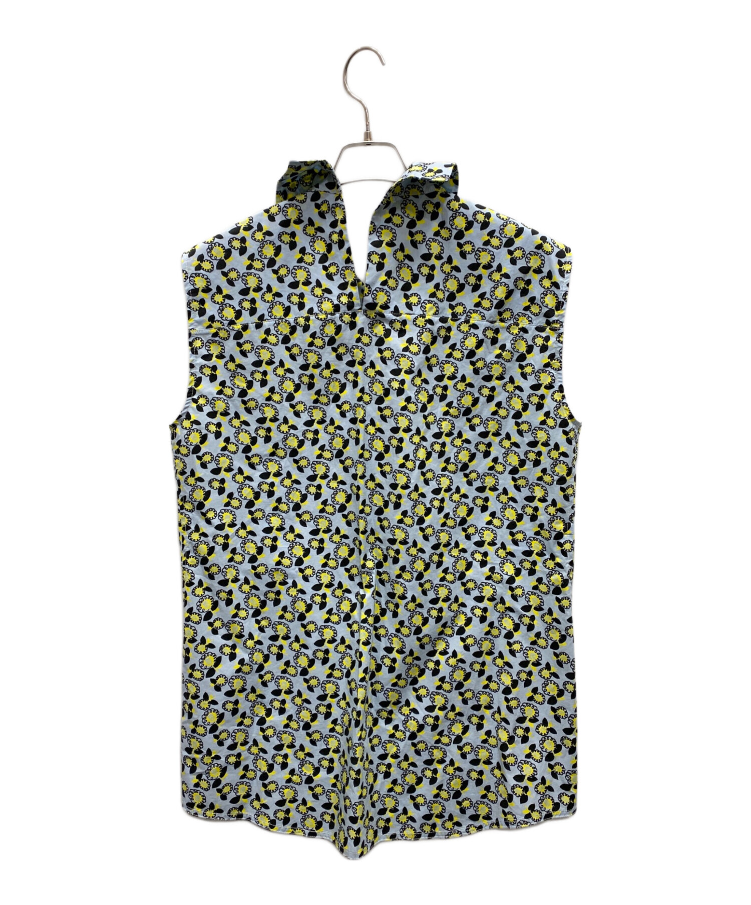 中古・古着通販】MARNI (マルニ) ノースリーブシャツ ブルー サイズ:40