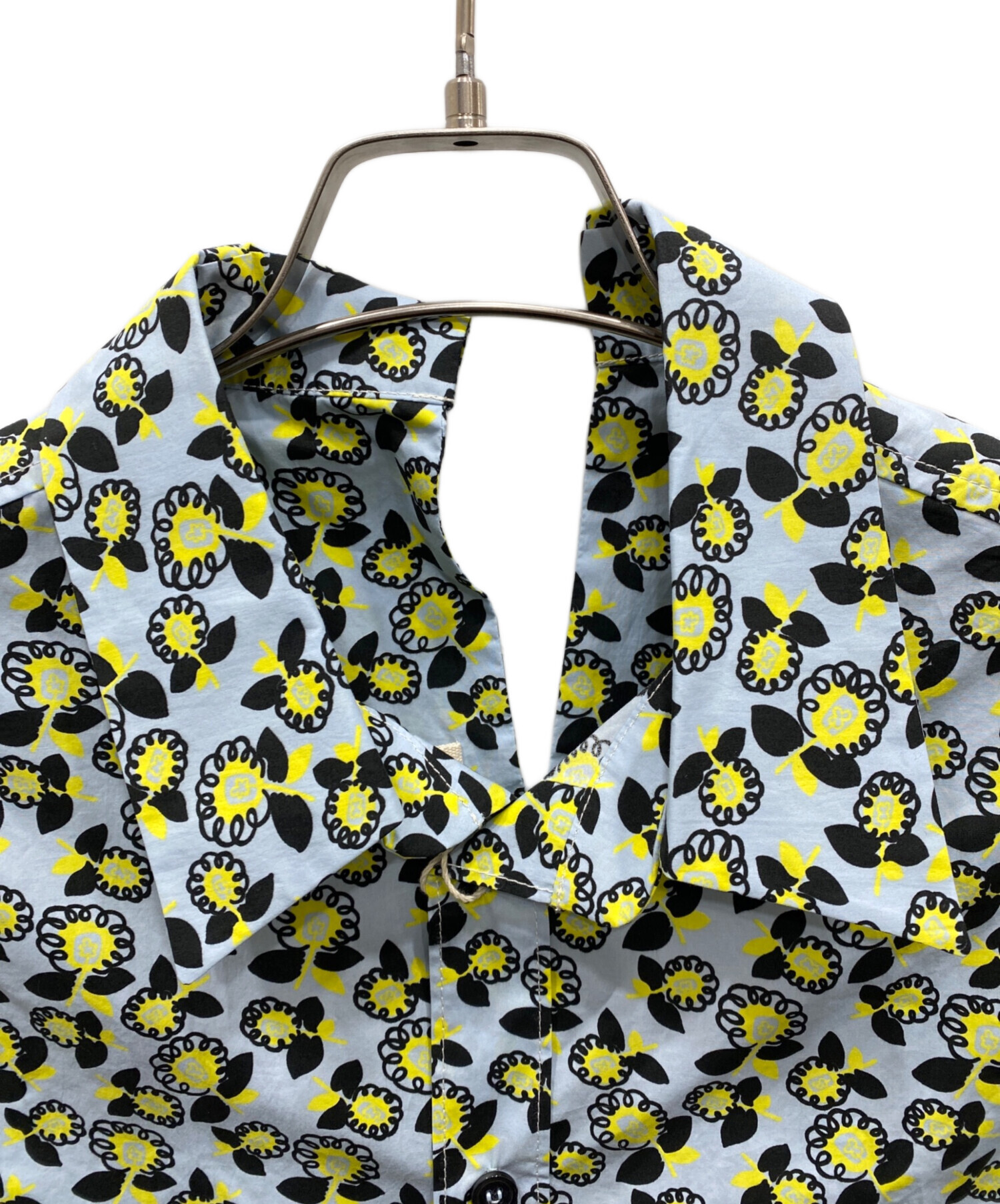 中古・古着通販】MARNI (マルニ) ノースリーブシャツ ブルー サイズ:40 
