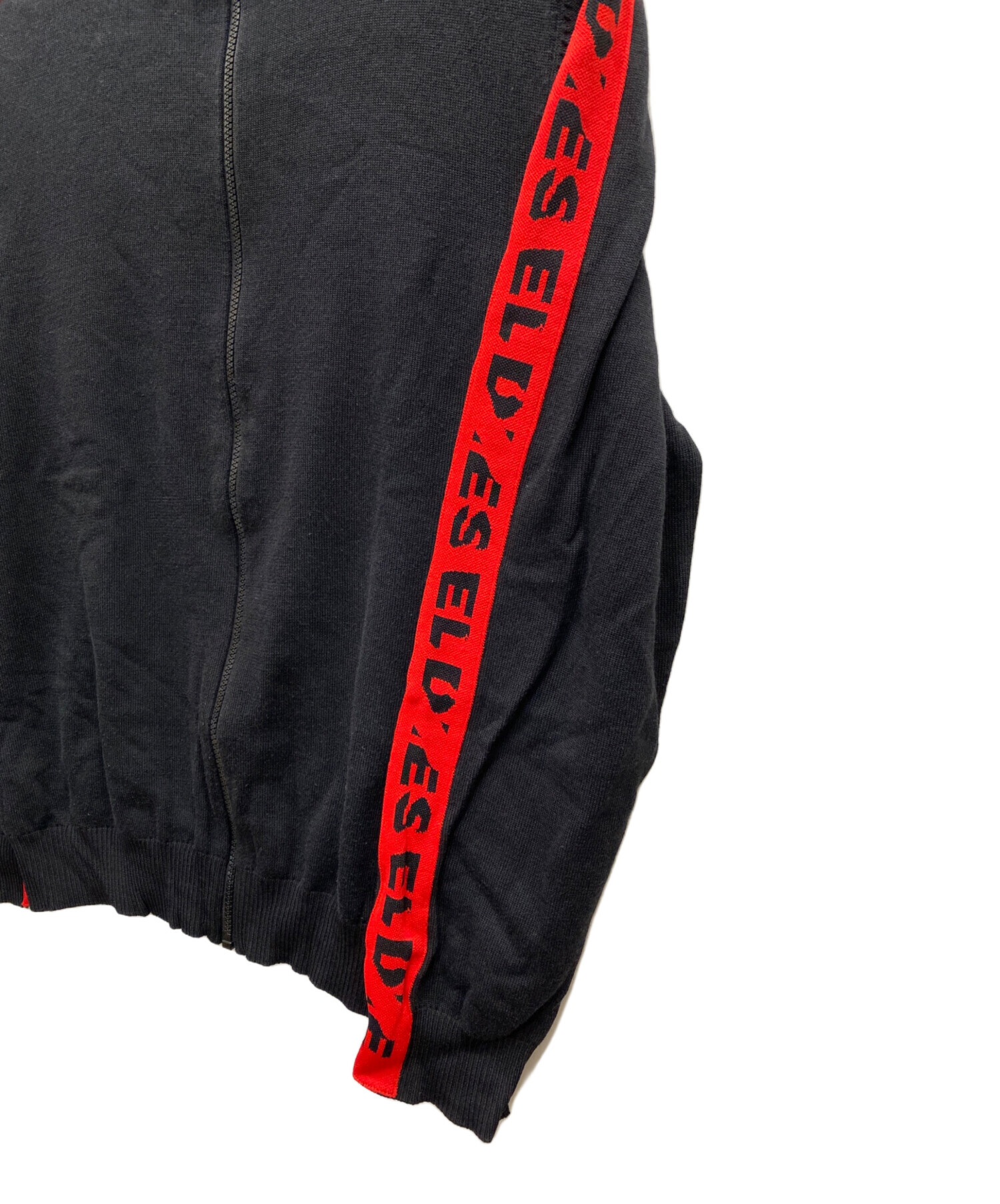 中古・古着通販】DIESEL (ディーゼル) サイドラインドライバーズニット