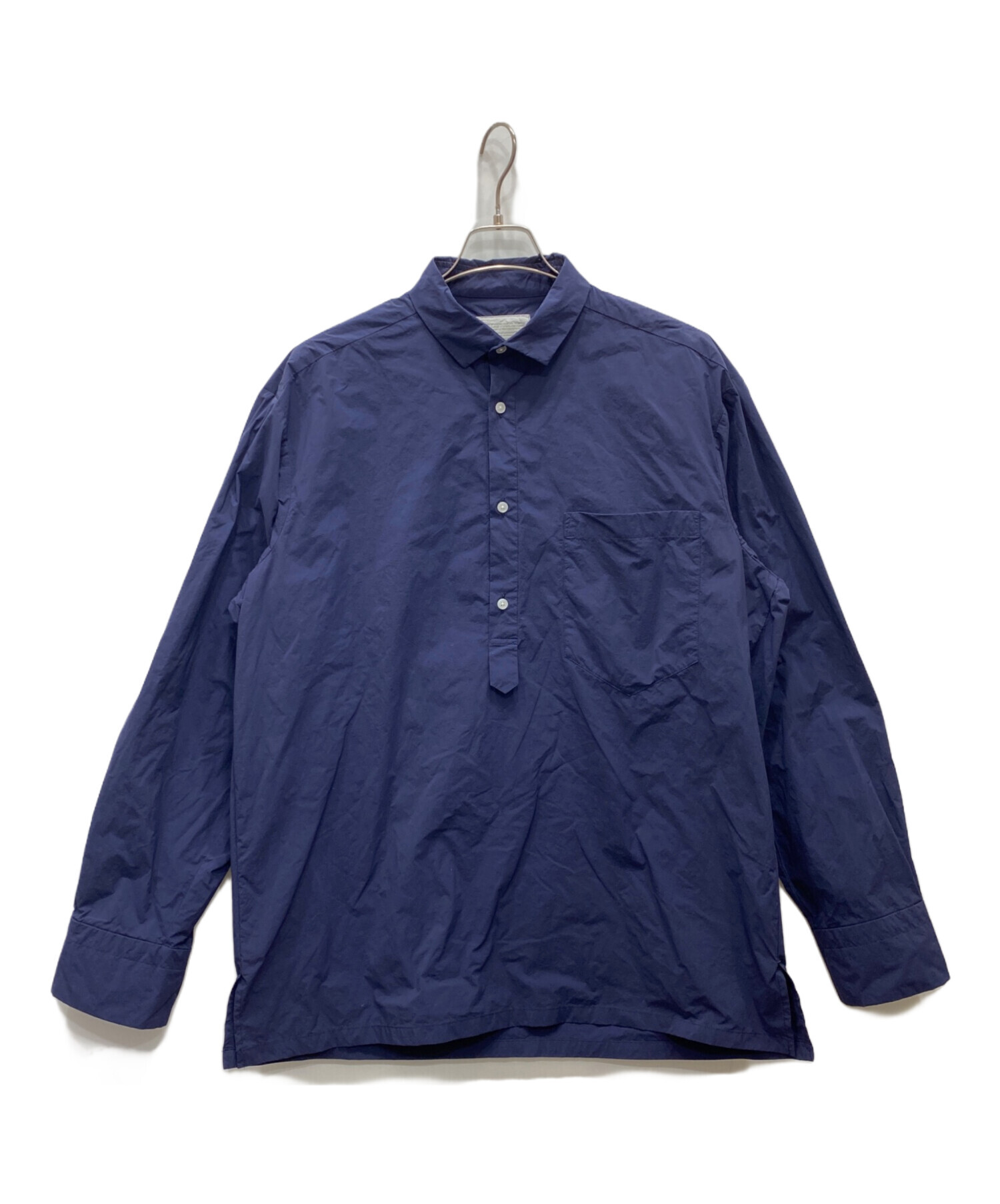中古・古着通販】KOLOR (カラー) 長袖シャツ ネイビー サイズ:3 