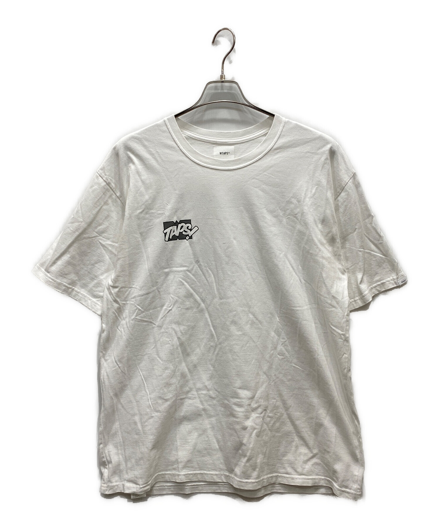 中古・古着通販】WTAPS (ダブルタップス) TOONロゴTシャツ ホワイト  