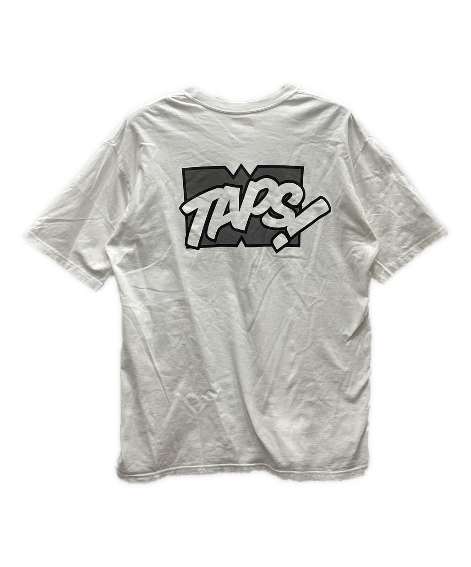 中古・古着通販】WTAPS (ダブルタップス) TOONロゴTシャツ ホワイト  