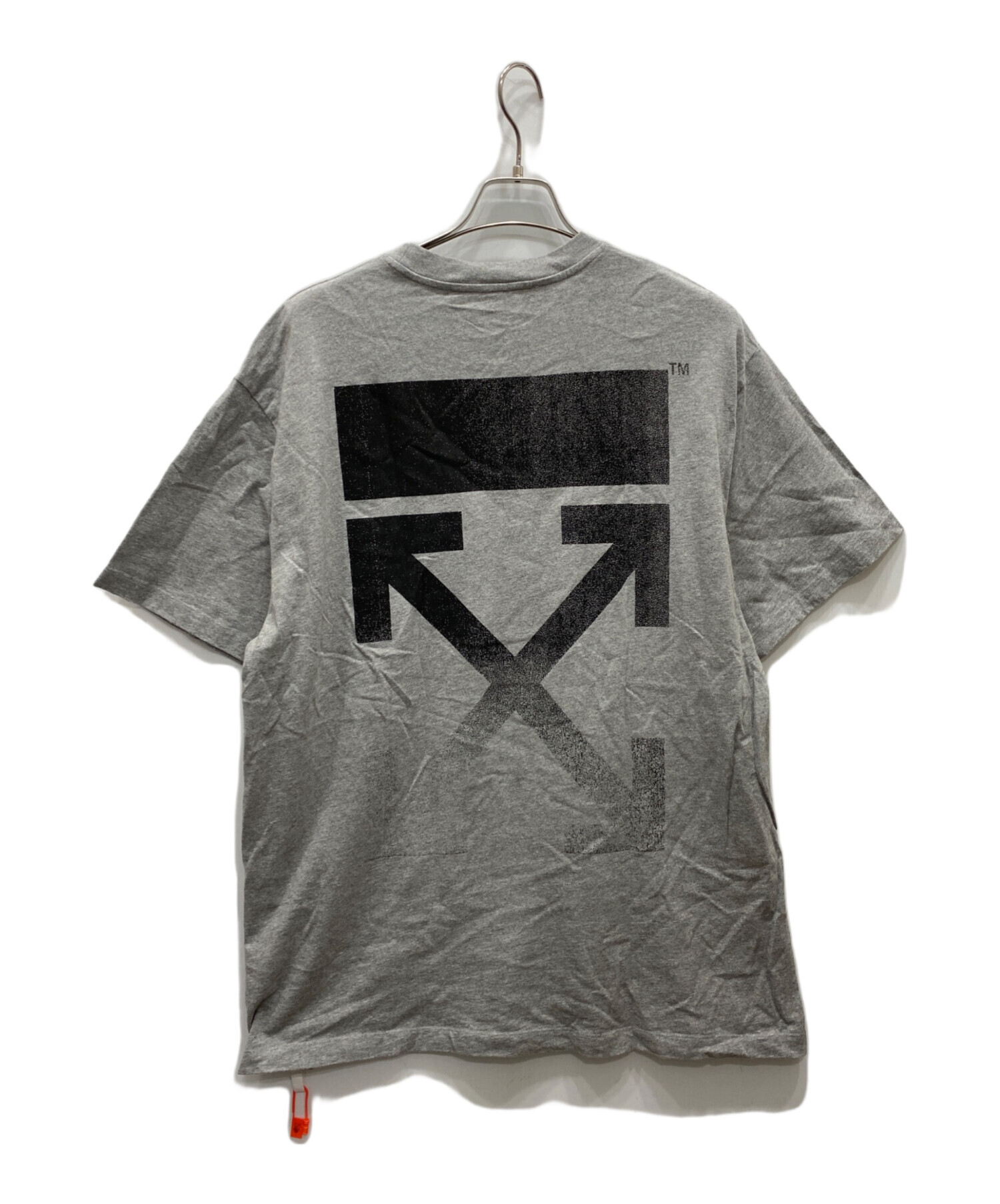 中古・古着通販】OFFWHITE (オフホワイト) アロープリント Tシャツ 