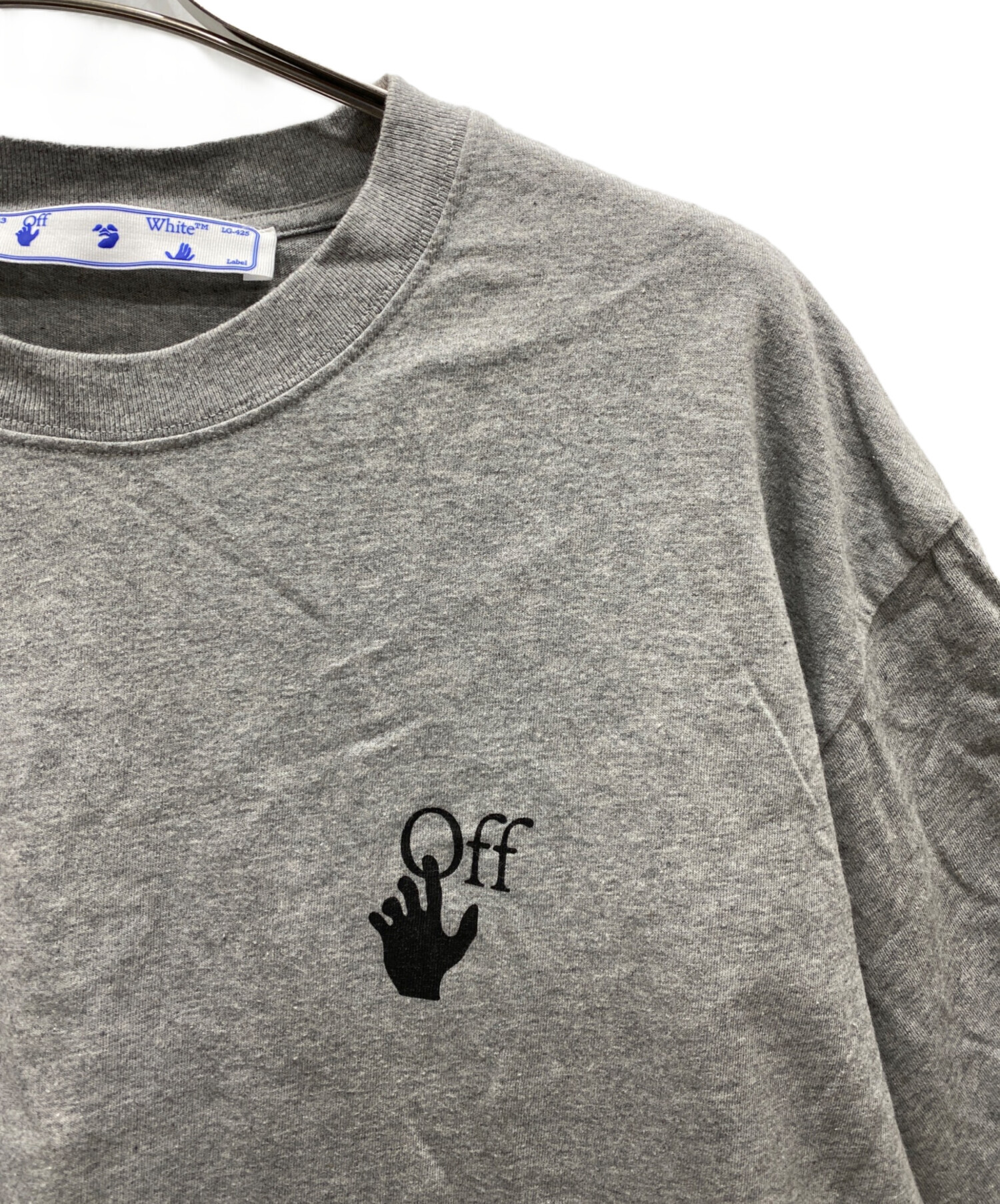 中古・古着通販】OFFWHITE (オフホワイト) アロープリント Tシャツ 