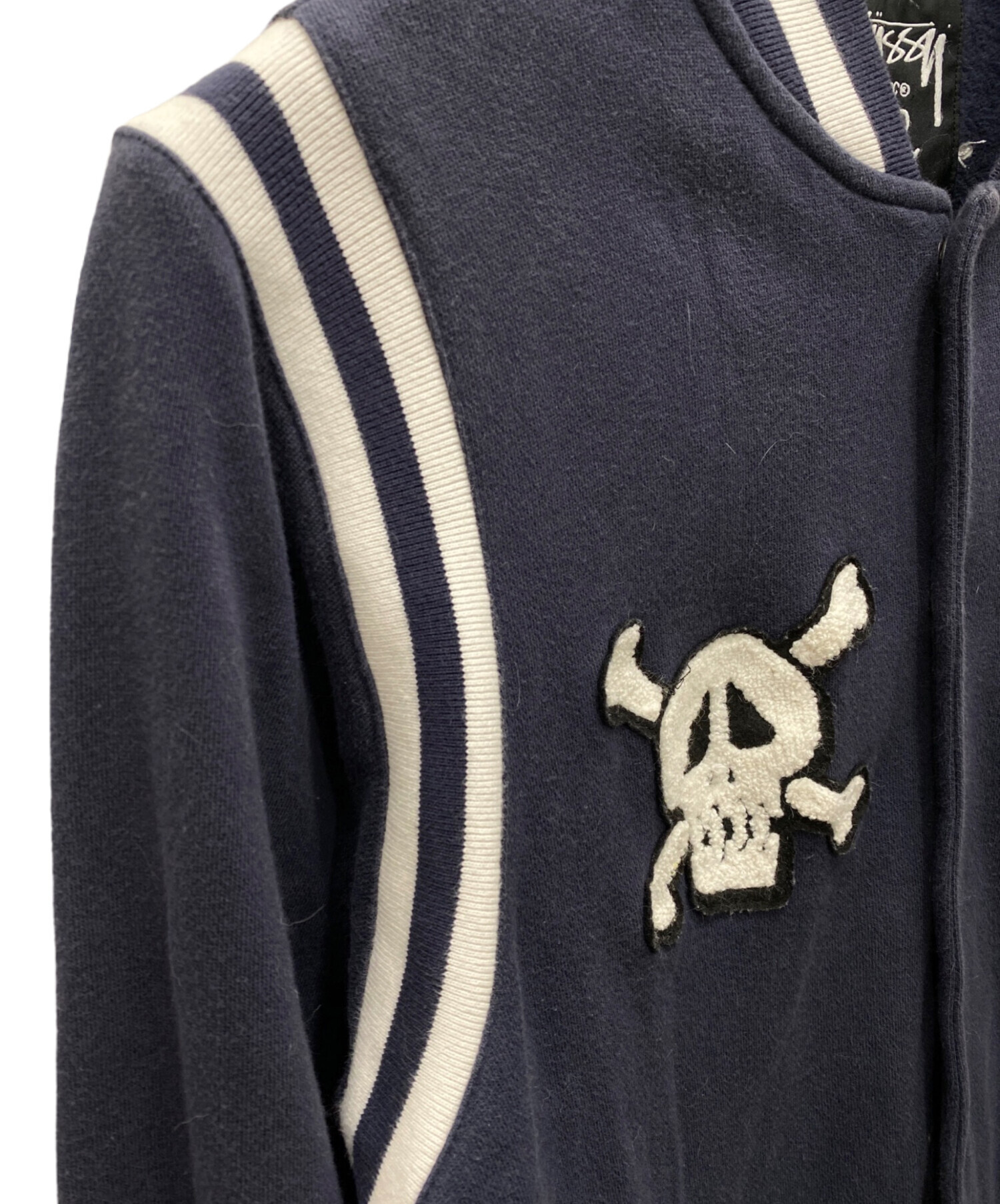 中古・古着通販】stussy (ステューシー) スウェットスタジャン