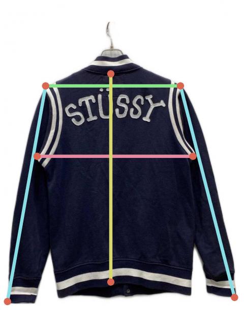 中古・古着通販】stussy (ステューシー) スウェットスタジャン