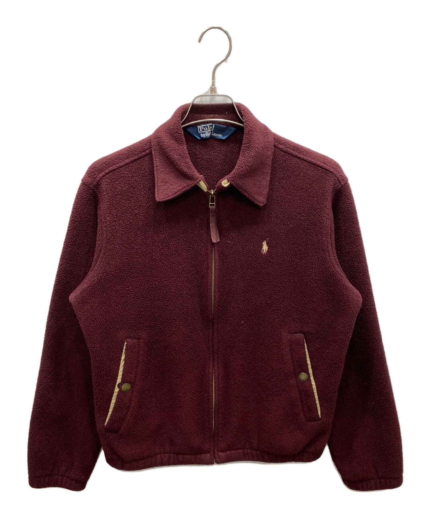 Polo Ralph Lauren ワインレッド ジャンパー 中古・古着通販】POLO RALPH LAUREN (ポロ・ラルフローレン) チンスト