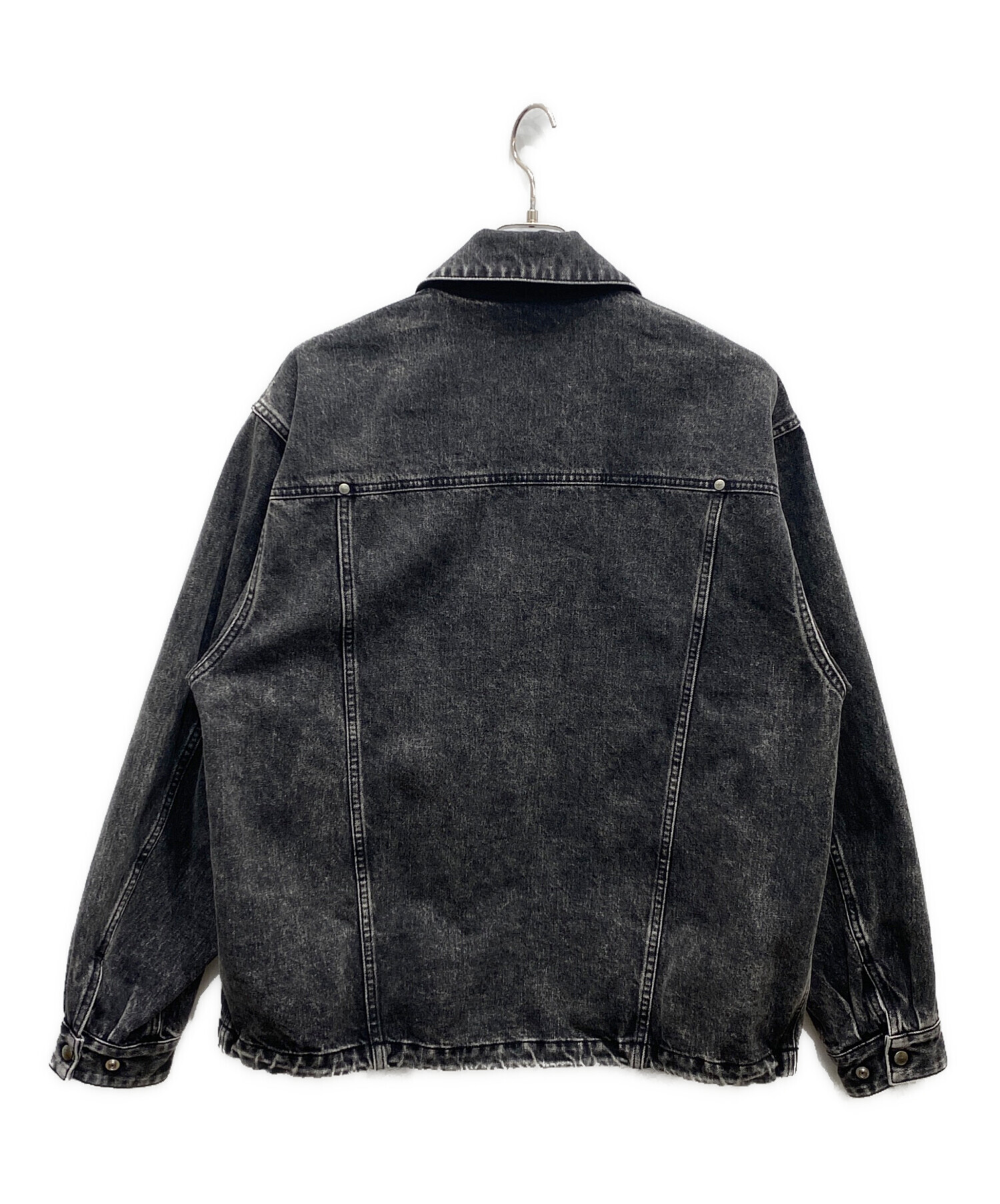 中古・古着通販】stein (シュタイン) CHEMICAL BLEACHED DENIM SHORT