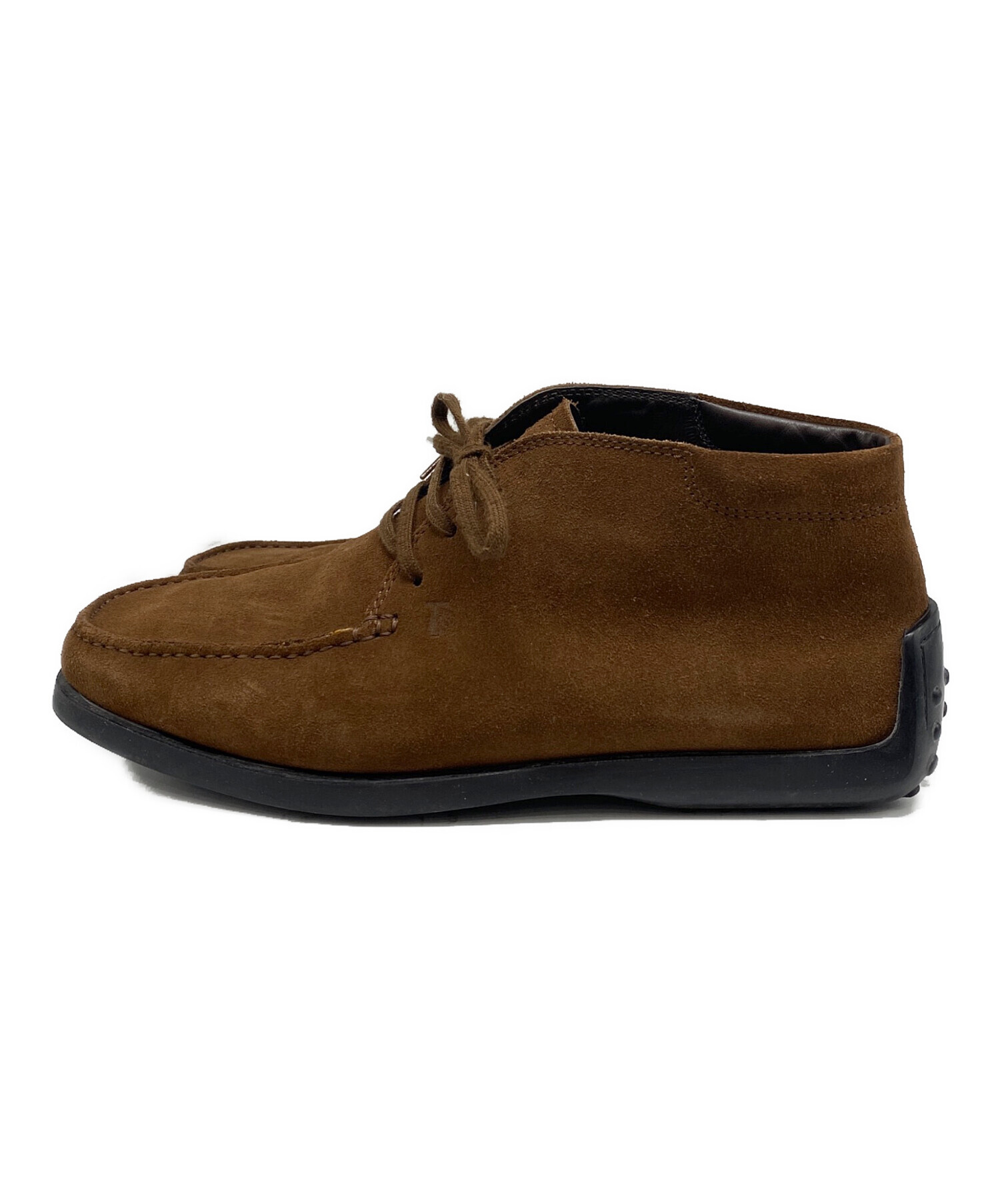 中古・古着通販】TOD'S (トッズ) モカシンデザートブーツ ブラウン