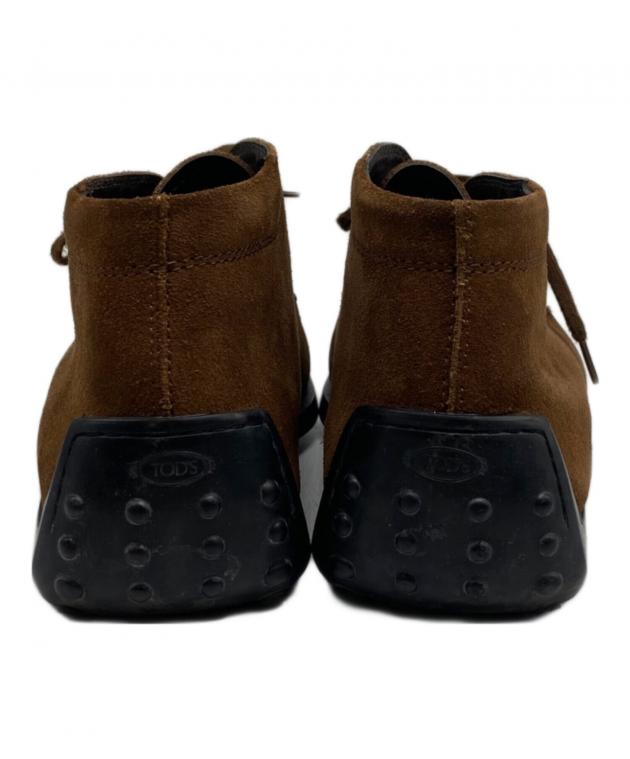 中古・古着通販】TOD'S (トッズ) モカシンデザートブーツ ブラウン