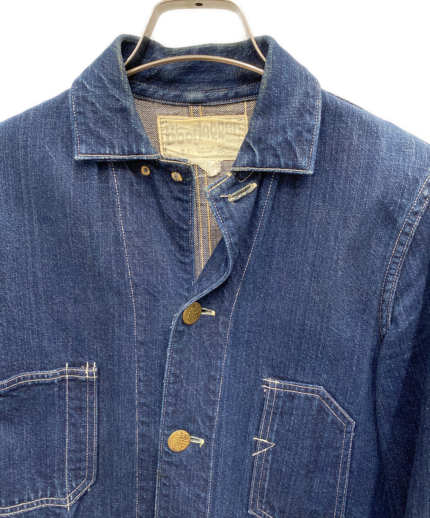 Bootleggers ブートレガース　ウォバッシュカバーオール　Mサイズ 値下げ 美品 BOOTLEGGERS ブートレガーズ カバーオール サイズ38