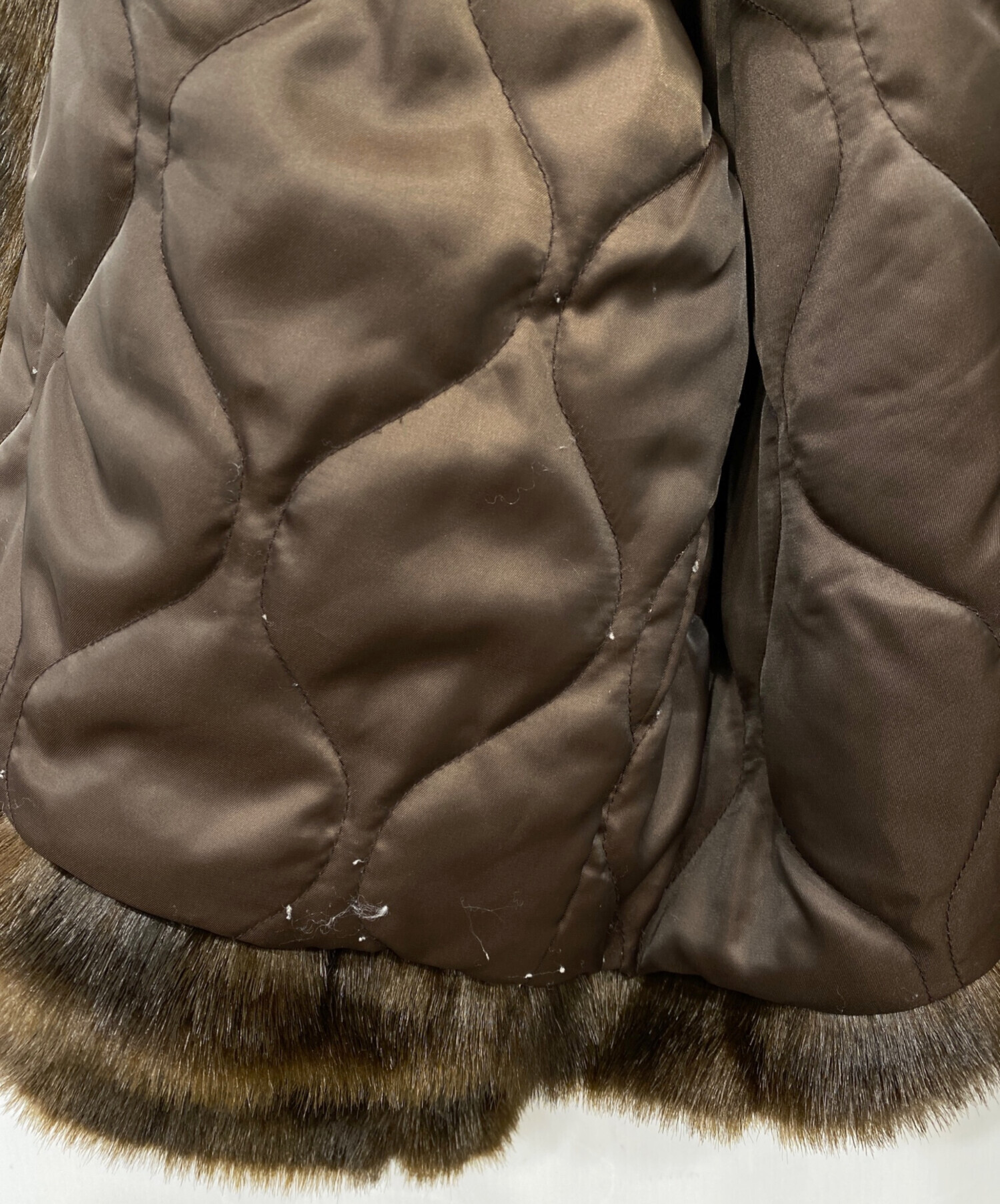 中古・古着通販】LEINWANDE (ラインヴァンド) フェイクファー