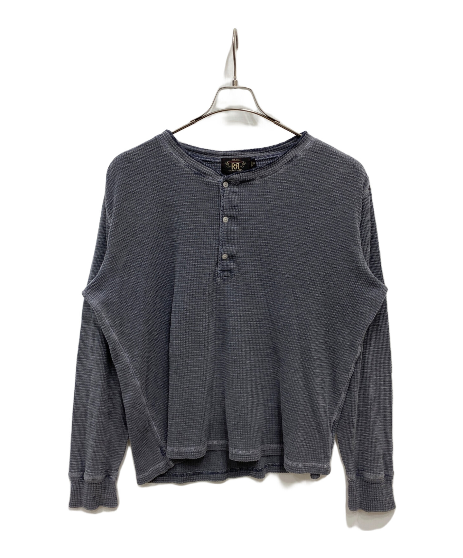 中古・古着通販】RRL (ダブルアールエル) ヘンリーネックワッフル 