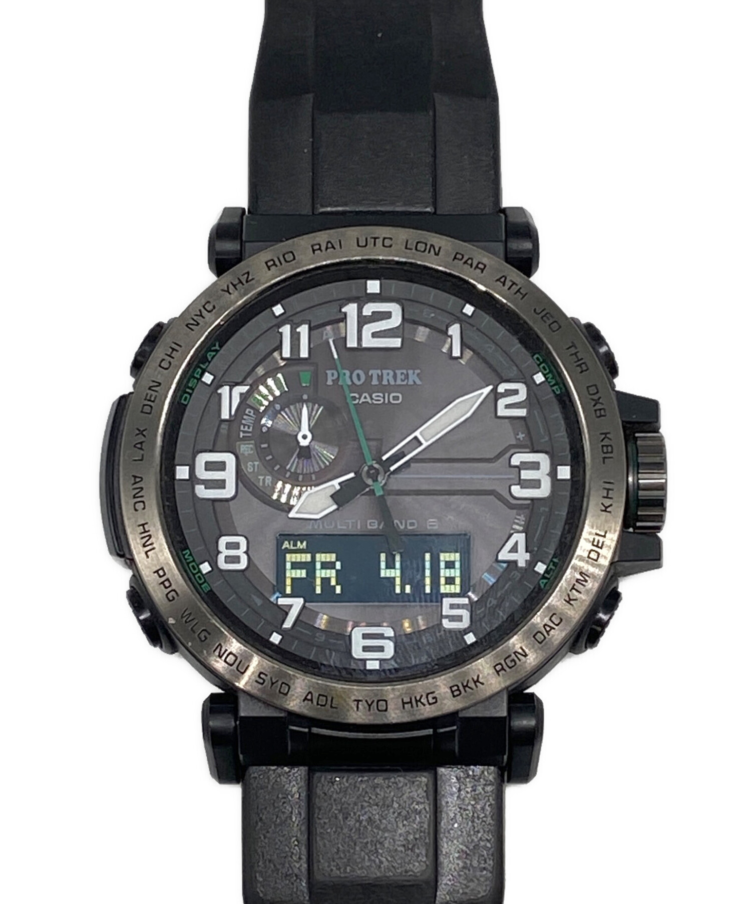 CASIO カシオ/PROTREK・MANASLU/電波ソーラー/トリプルセンサー/PRX 