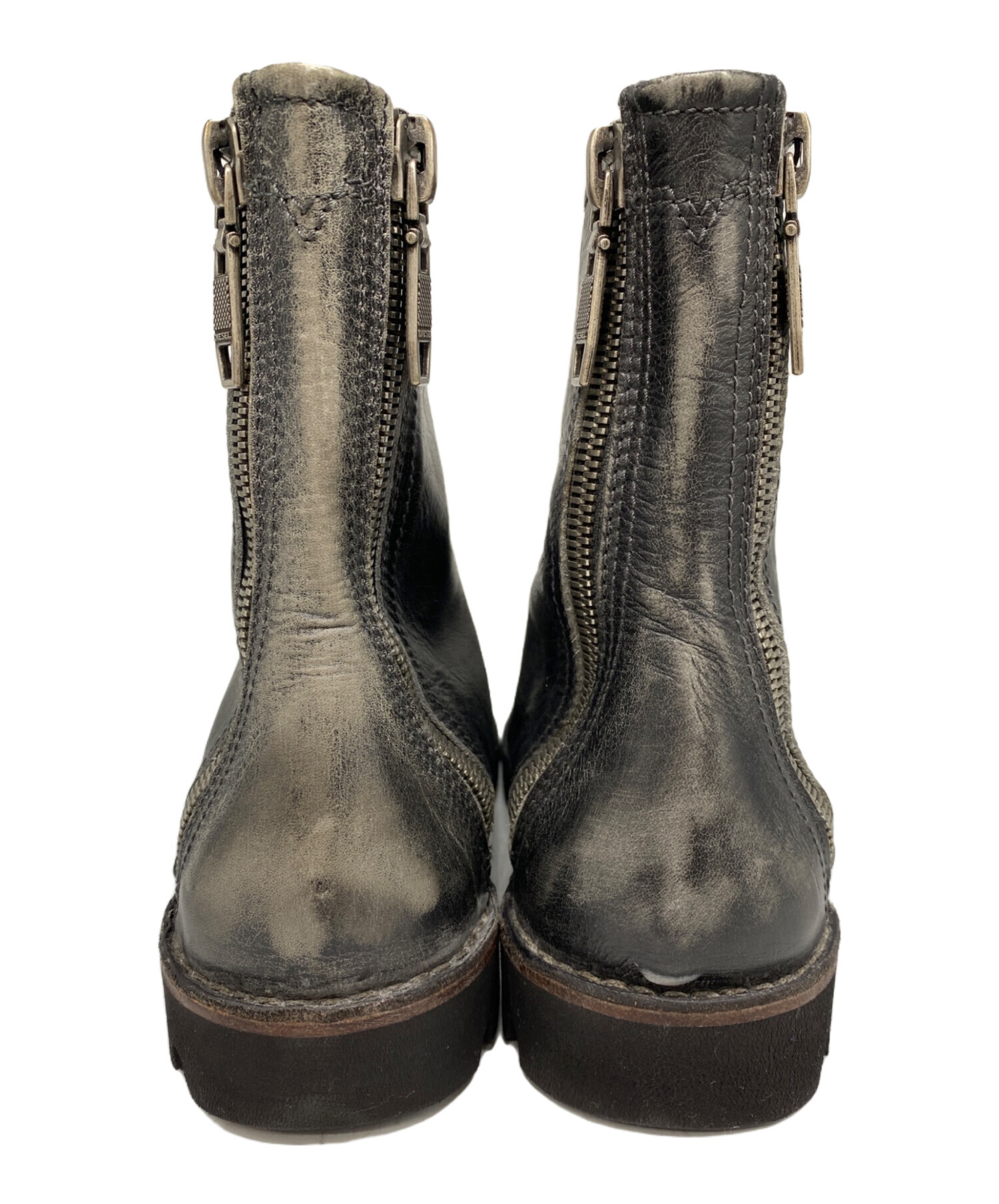 中古・古着通販】DIESEL (ディーゼル) D-VIRON ブーツ ブラック サイズ