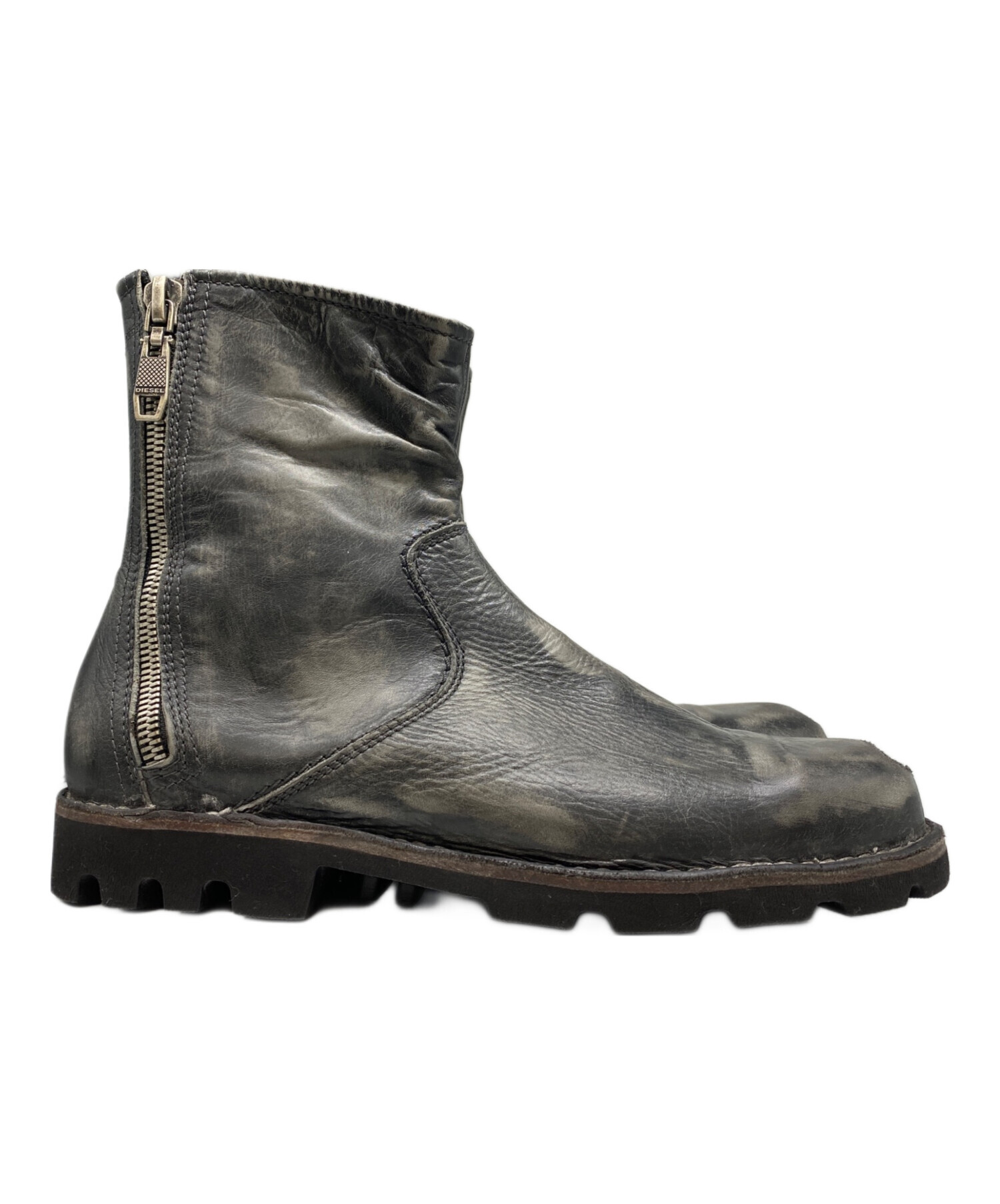中古・古着通販】DIESEL (ディーゼル) D-VIRON ブーツ ブラック サイズ 