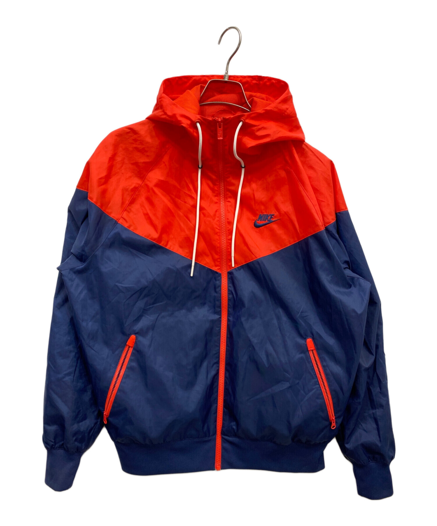 中古・古着通販】NIKE (ナイキ) ウィンドランナーフーデッドナイロン