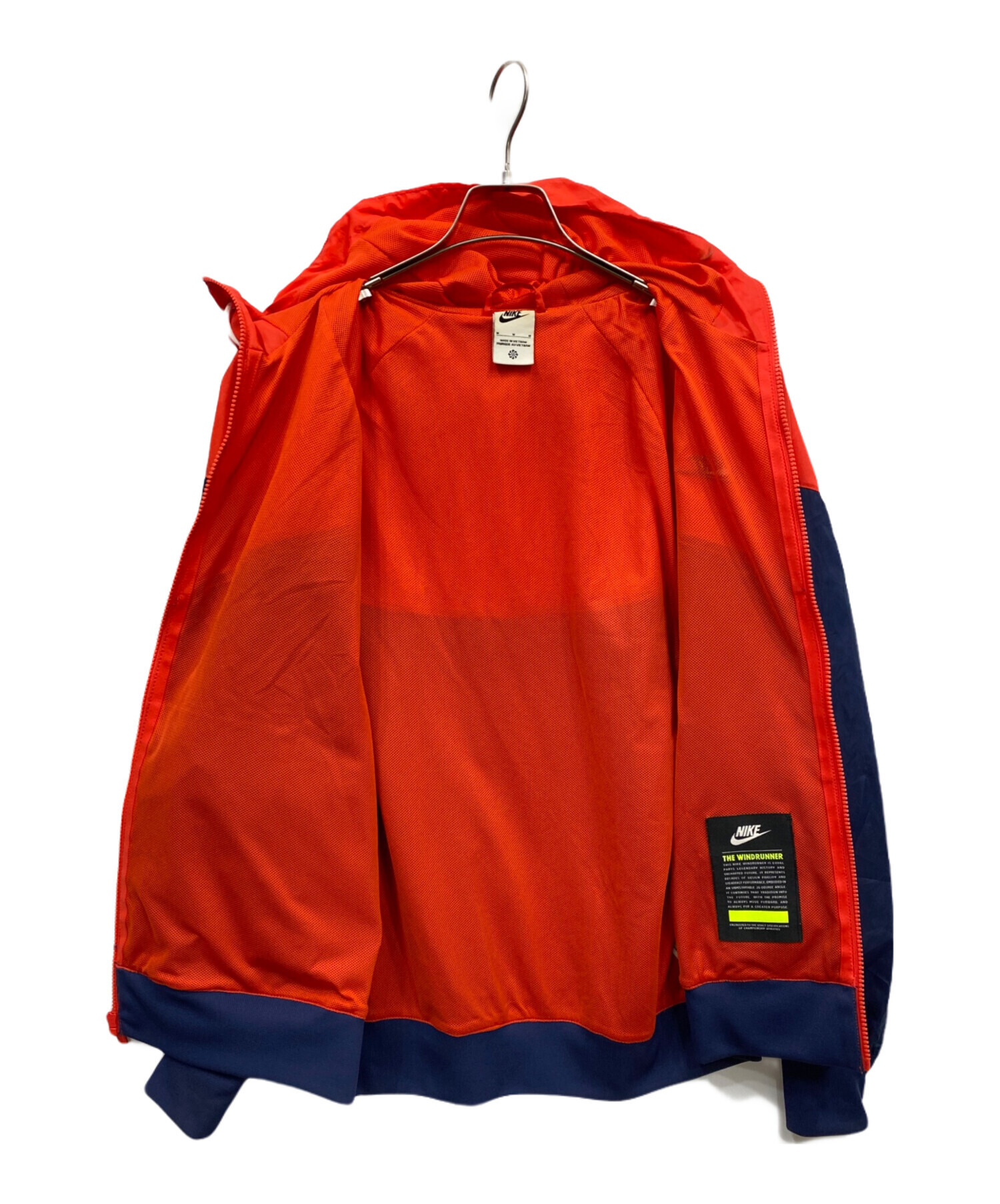 中古・古着通販】NIKE (ナイキ) ウィンドランナーフーデッドナイロン