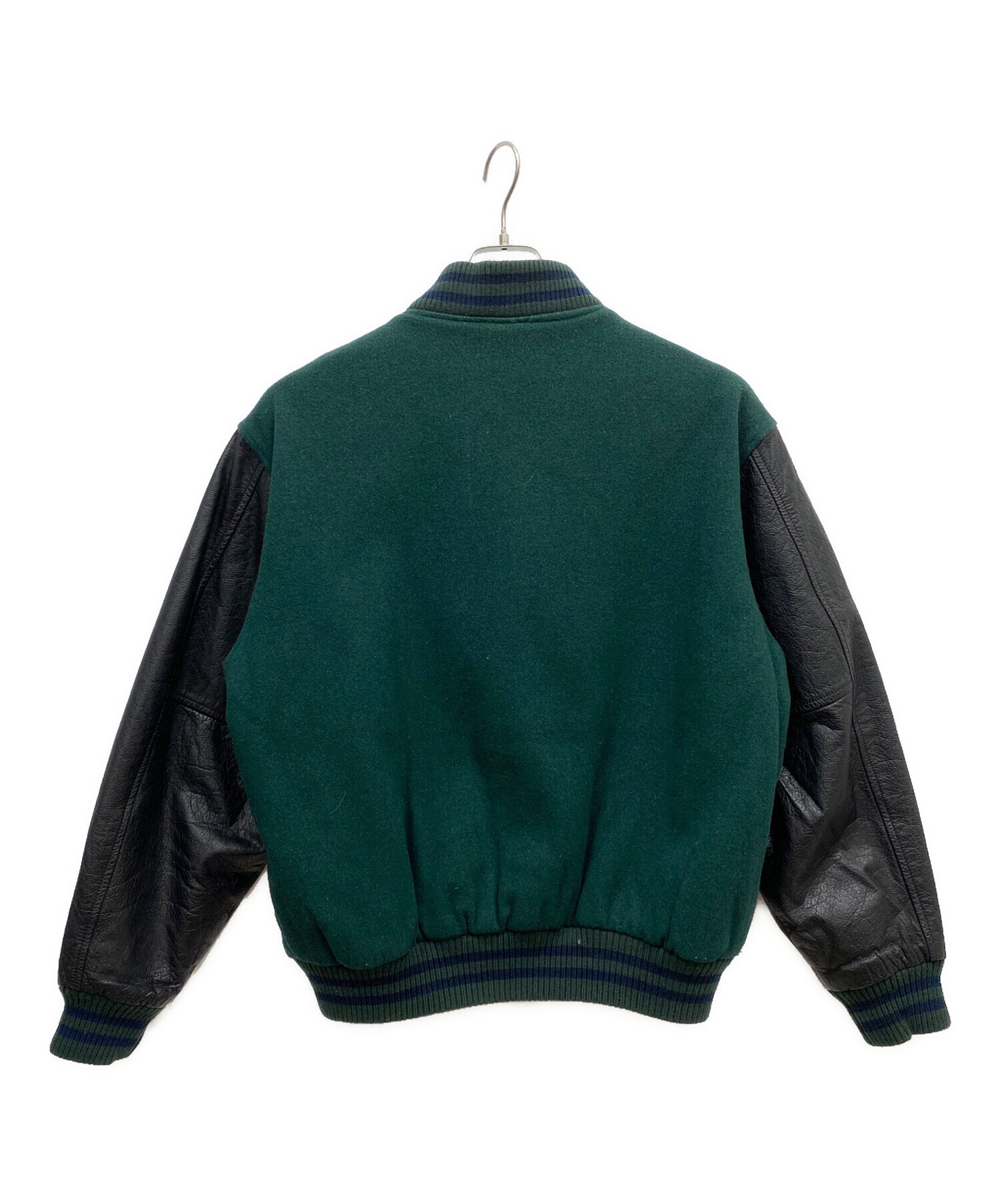 中古・古着通販】AMERICAN CLUB (アメリカン クラブ) 袖レザーワッペン 