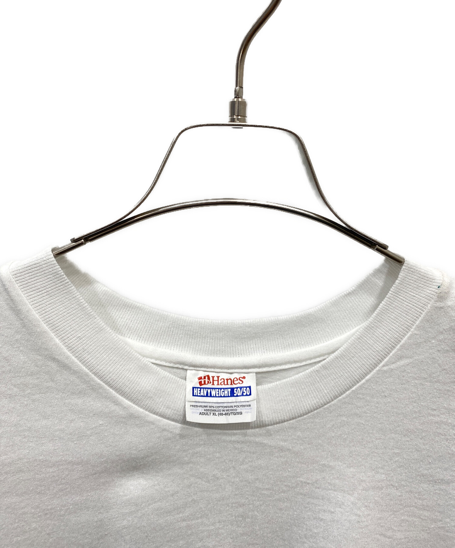 中古・古着通販】Hanes (ヘインズ) ヴィンテージTシャツ ホワイト