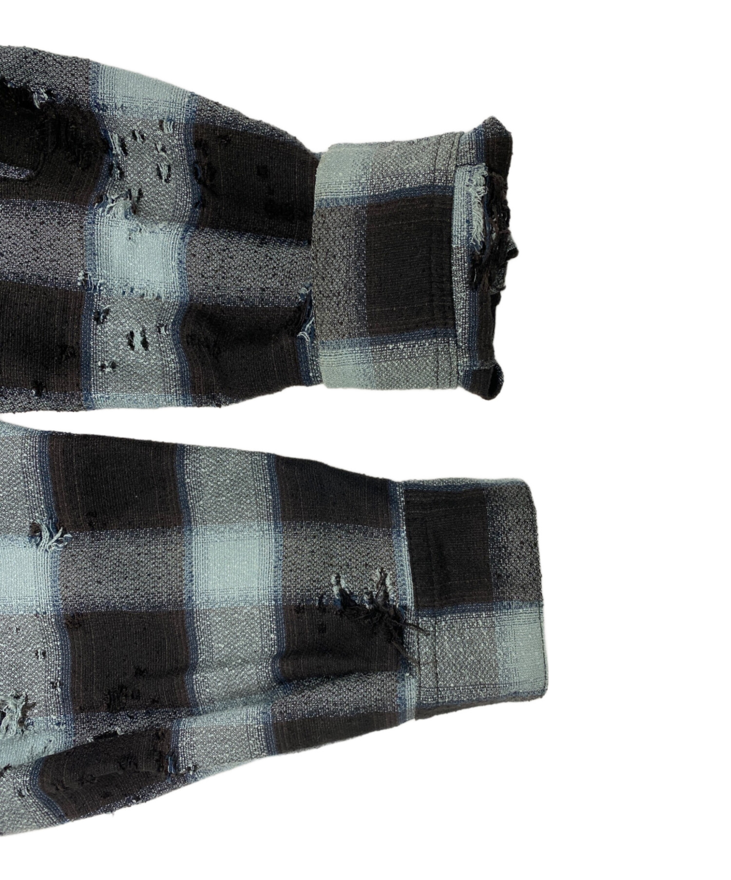 中古・古着通販】SUGARHILL (シュガーヒル) BURNT OMBRE PLAID BLOUSE