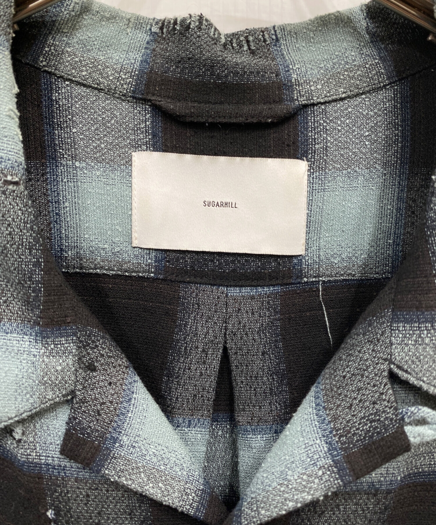 中古・古着通販】SUGARHILL (シュガーヒル) BURNT OMBRE PLAID BLOUSE