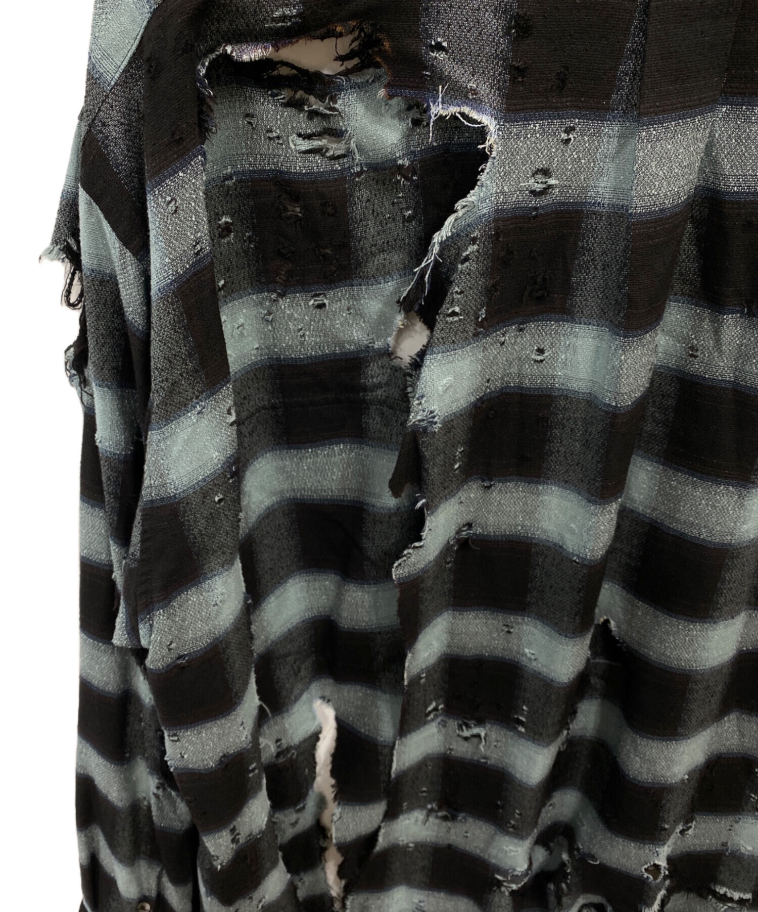 中古・古着通販】SUGARHILL (シュガーヒル) BURNT OMBRE PLAID BLOUSE